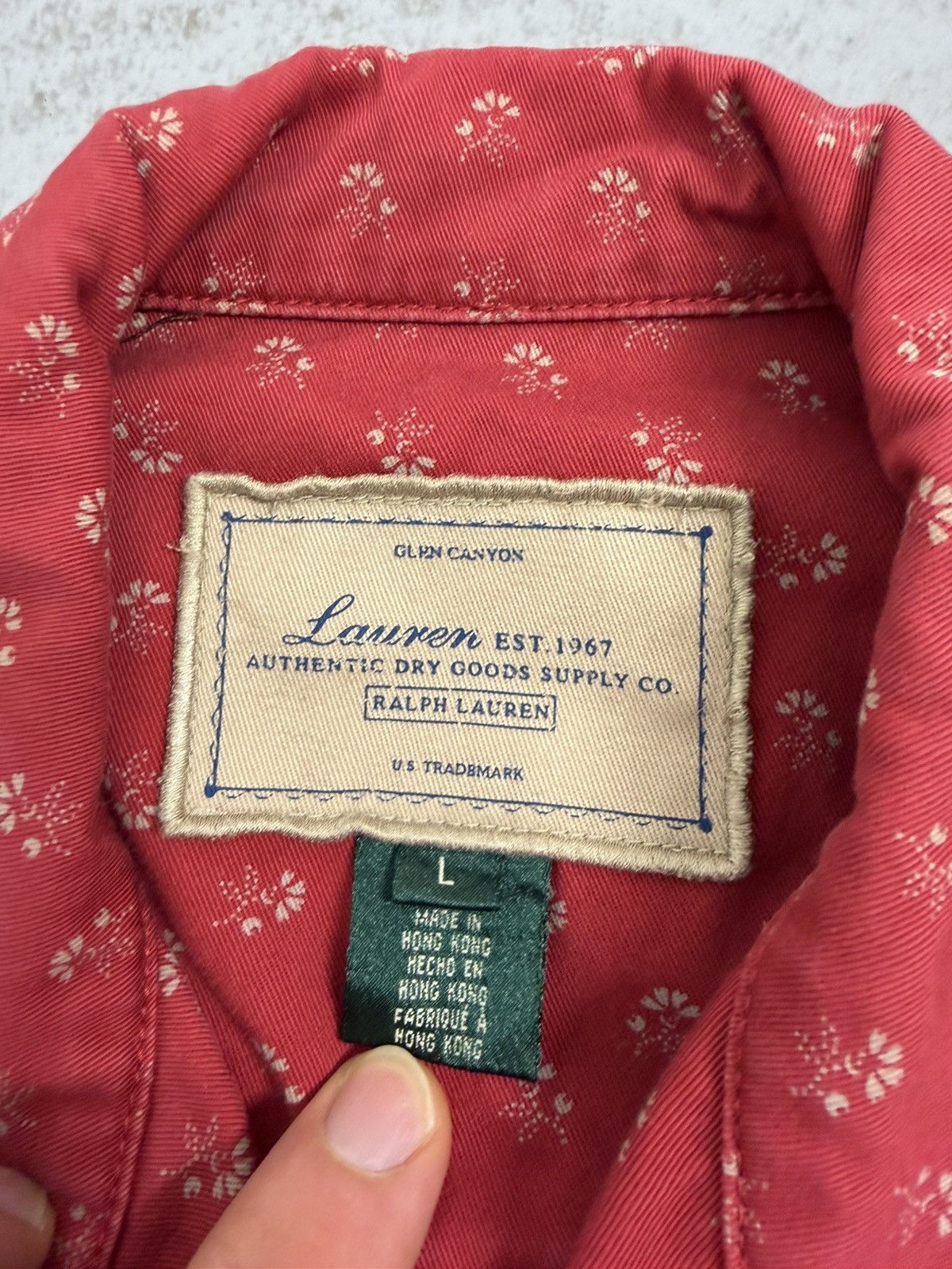 Lauren Ralph Lauren Vintage Ralph Lauren Country Jeans Jacket Size L / US 10 / IT 46 - 10 Thumbnail