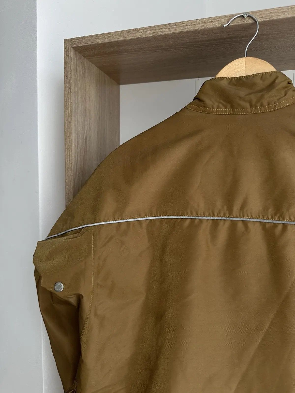 Belstaff × Vintage Vintage Belstaff Nylon Brown Motorcycle Nylon Jacket Size US M / EU 48-50 / 2 - 16 Thumbnail