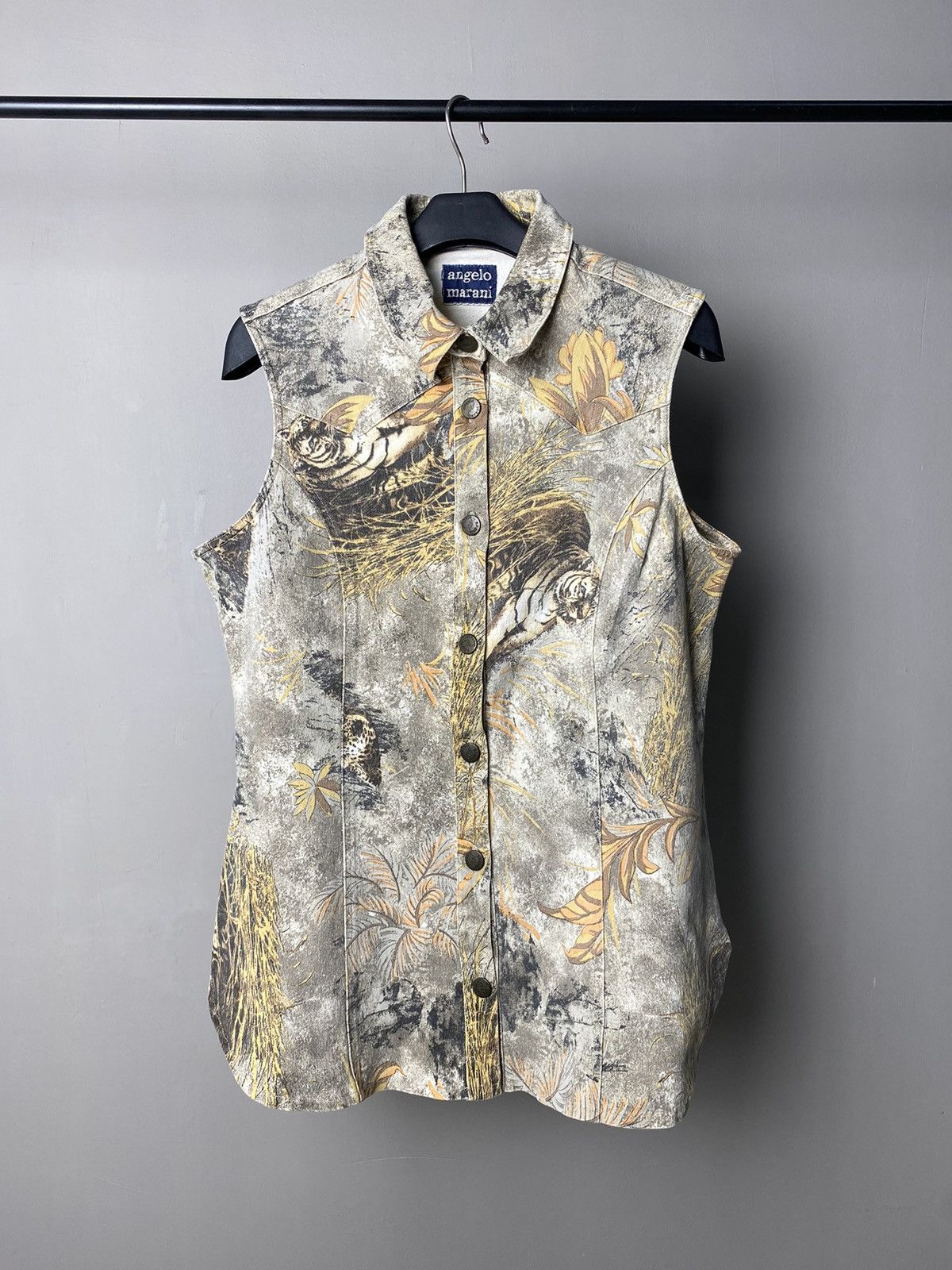 Other Angelo Marani Tiger Graphic Printed Vests Size US M / EU 48-50 / 2 - 1 Thumbnail