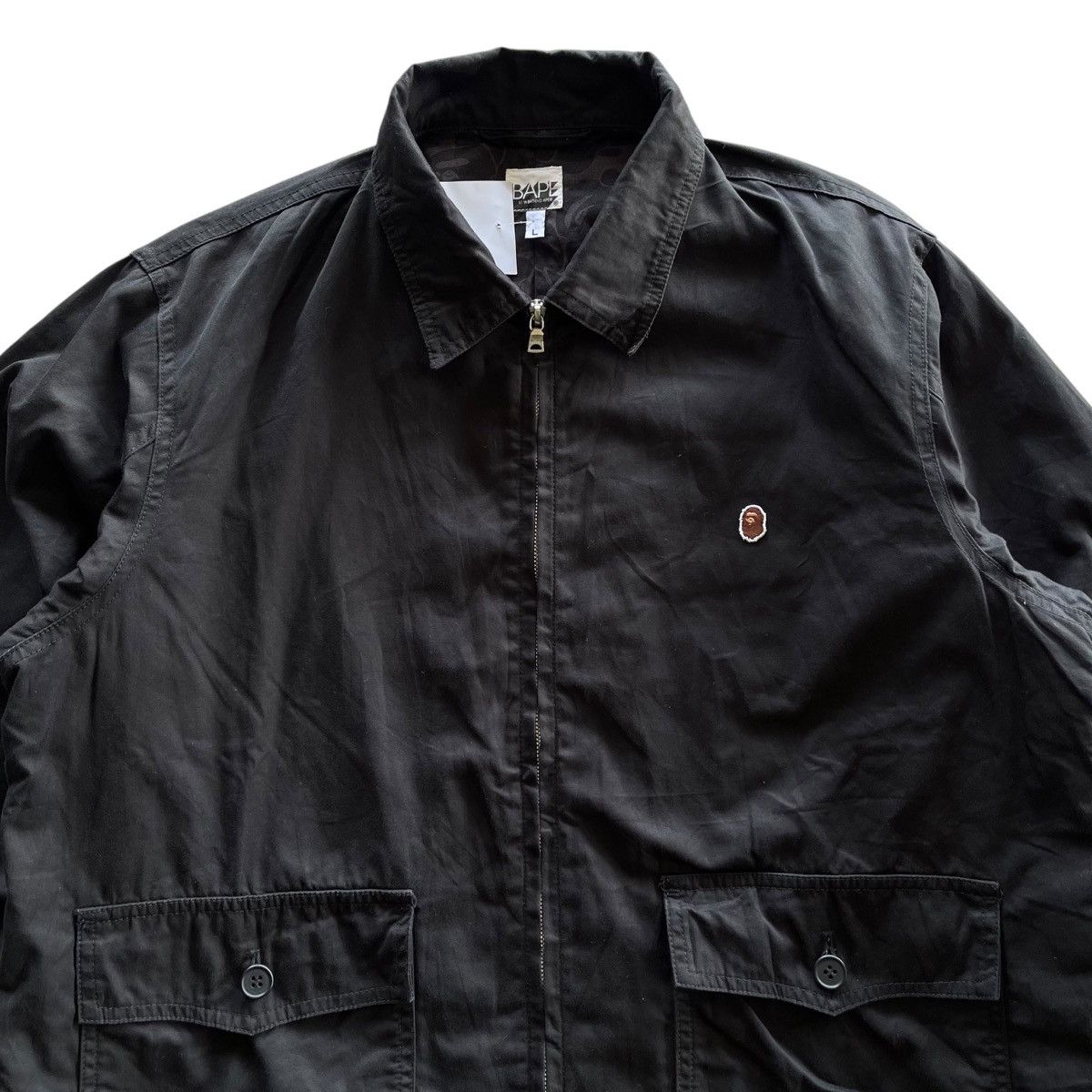 Bape Bape A Bathing Ape Double Pocket Worker Jacket Size US L / EU 52-54 / 3 - 5 Thumbnail
