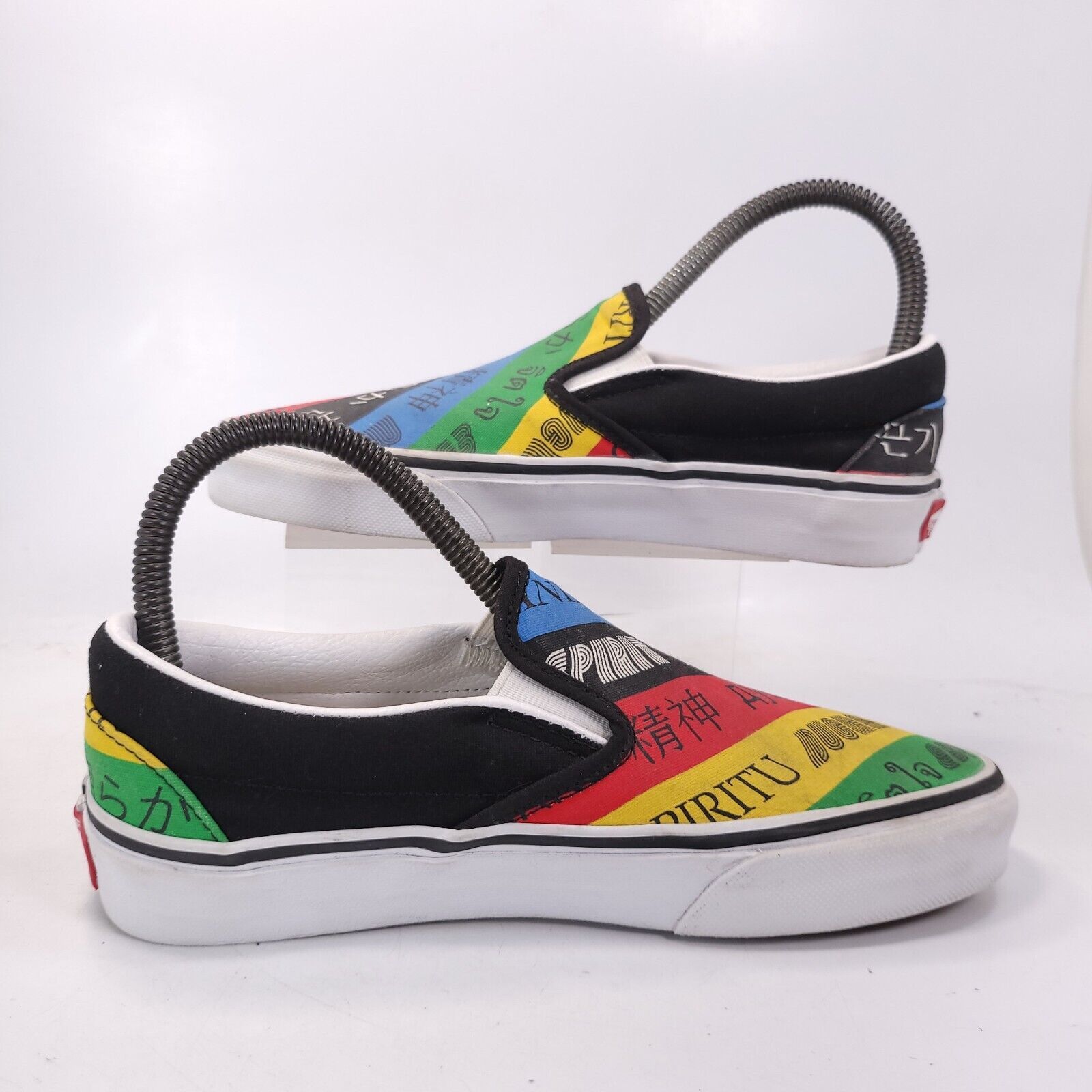 Vans Vans Off the Wall Shoe Womens Size 5.5 721454 Multi Black Size US 5.5 / IT 35.5 - 6 Thumbnail