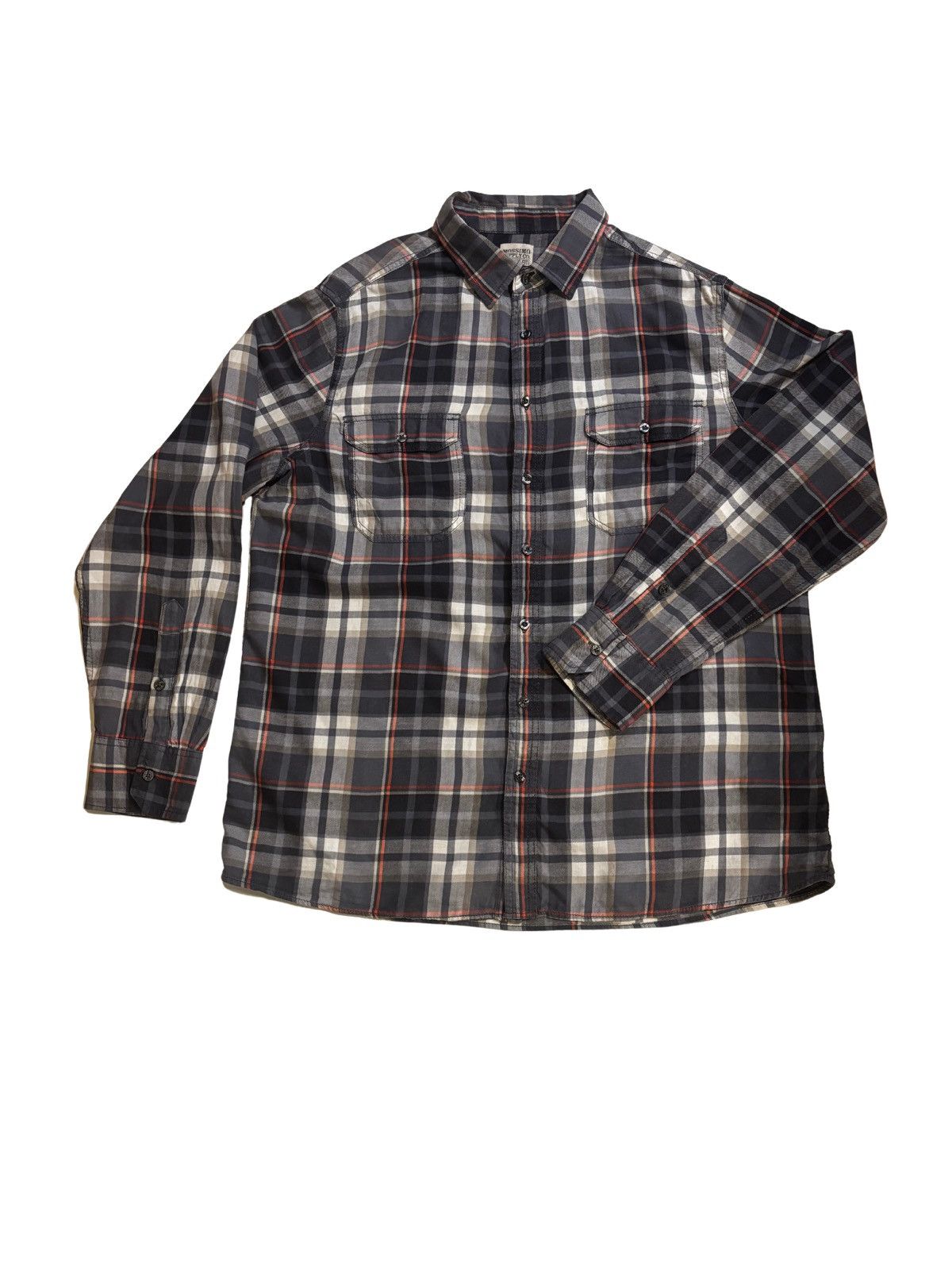 Mossimo Men’s casual plaid Shirt.mt3412 Size US XL / EU 56 / 4 - 1 Thumbnail
