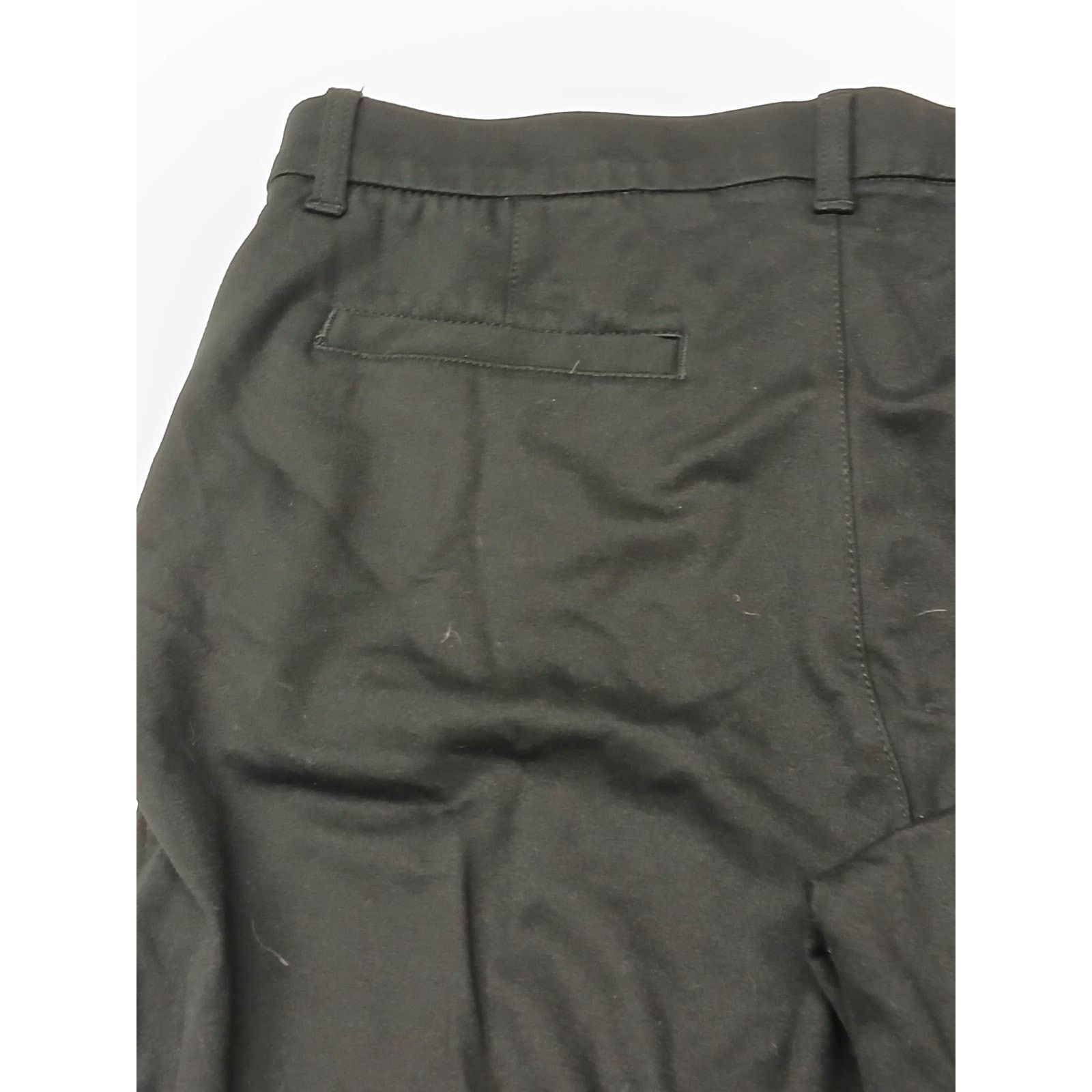 Lee Lee (16) Womens Black Relaxed Stretch Smart Fit Dress Slacks Size 38" / US 16 / IT 52 - 8 Thumbnail