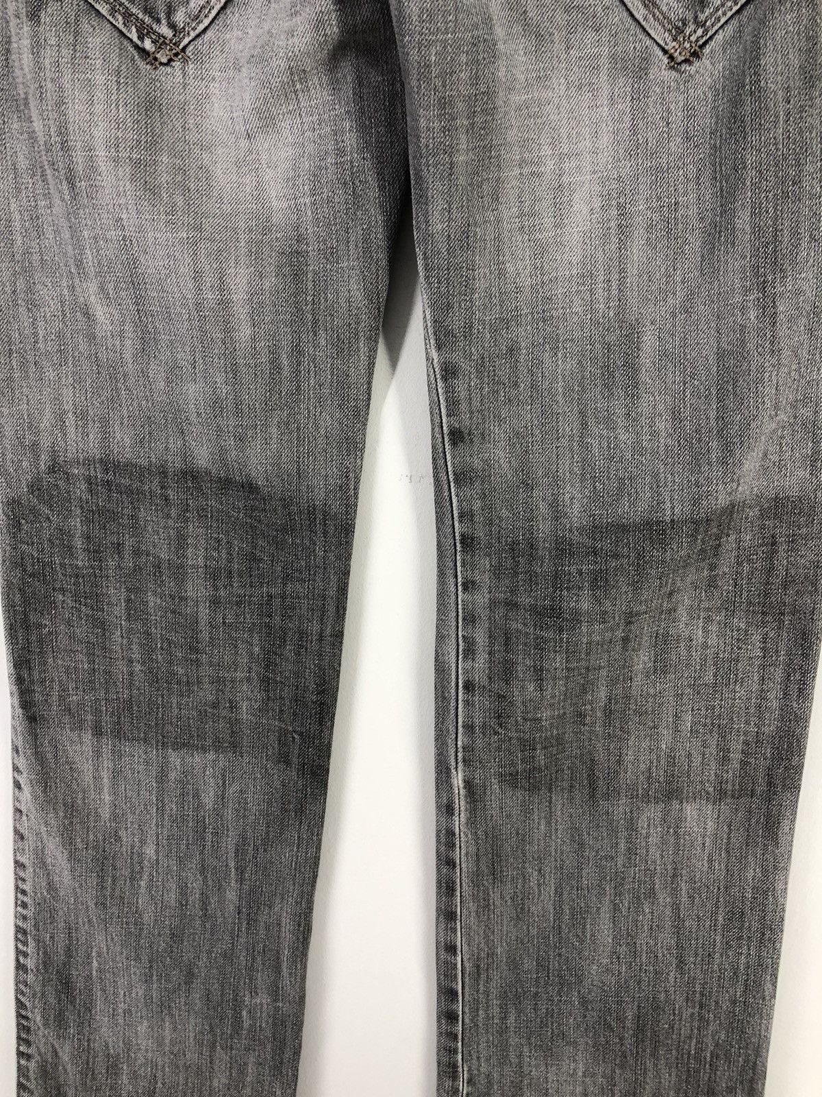 Japanese Brand × Seditionaries Japanese Brand Back Number Buckle Back Light Wash Jeans Size US 28 / EU 44 - 18 Thumbnail