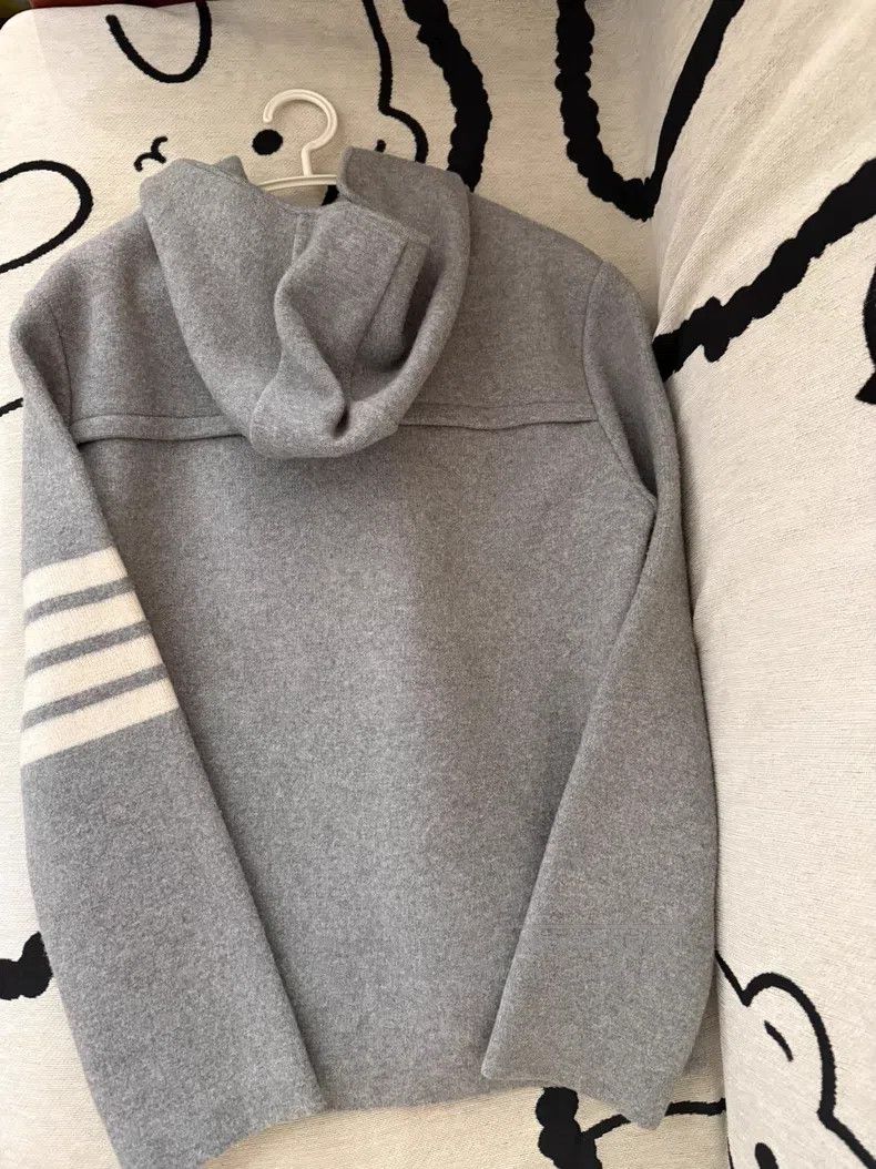Thom Browne Thom Browne Striped Wool Coat Size US XS / EU 42 / 0 - 2 Thumbnail