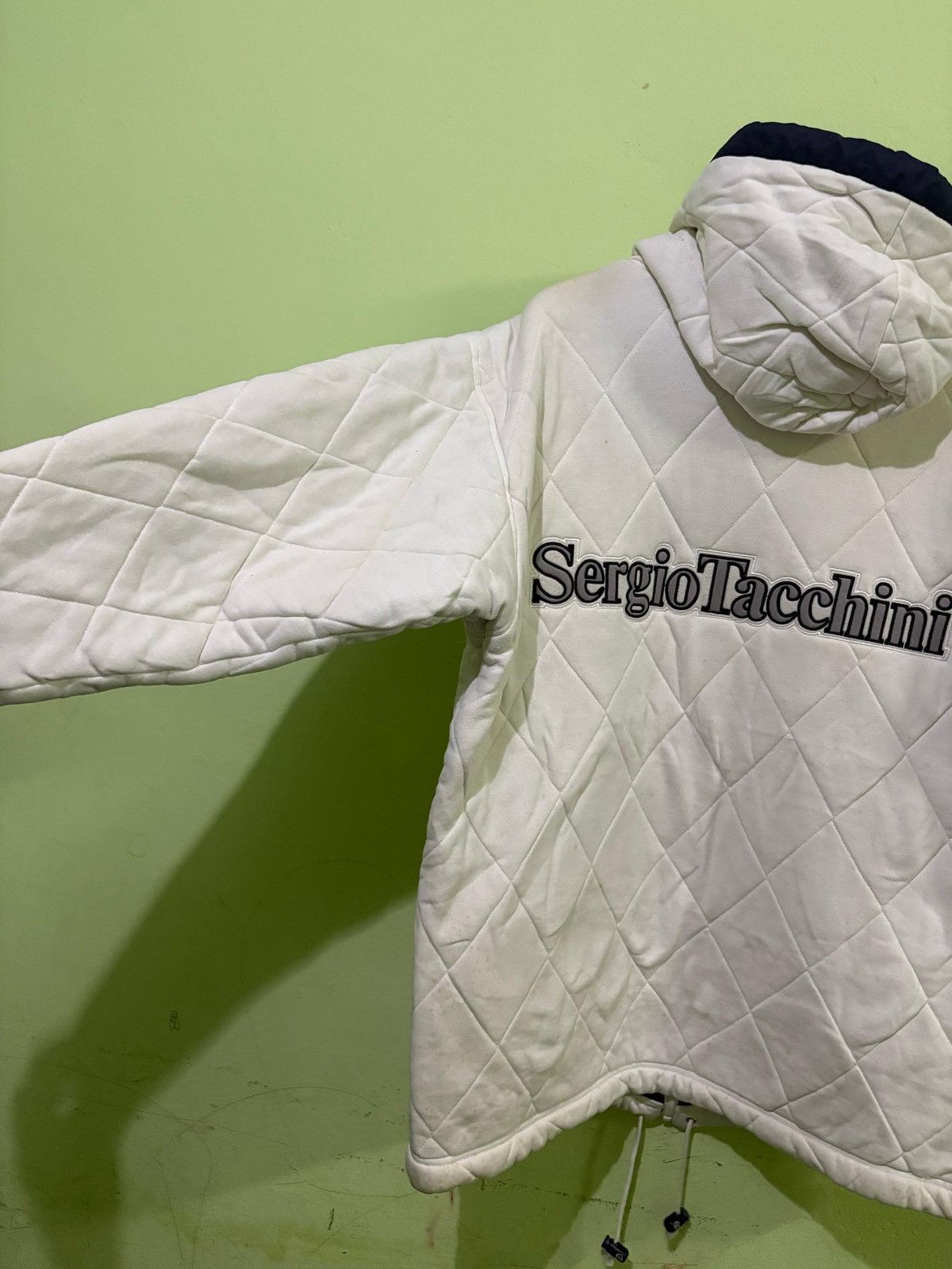 Sergio Tacchini Vintage Sergio Tacchini Quilted Jacket Embroidery Logo Size US M / EU 48-50 / 2 - 8 Thumbnail