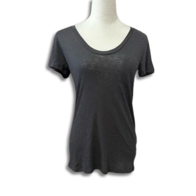 Other Caslon T-Shirt Scoop Neckline Short Sleeves Black XS NWOT Size XS / US 0-2 / IT 36-38 - 1 Thumbnail