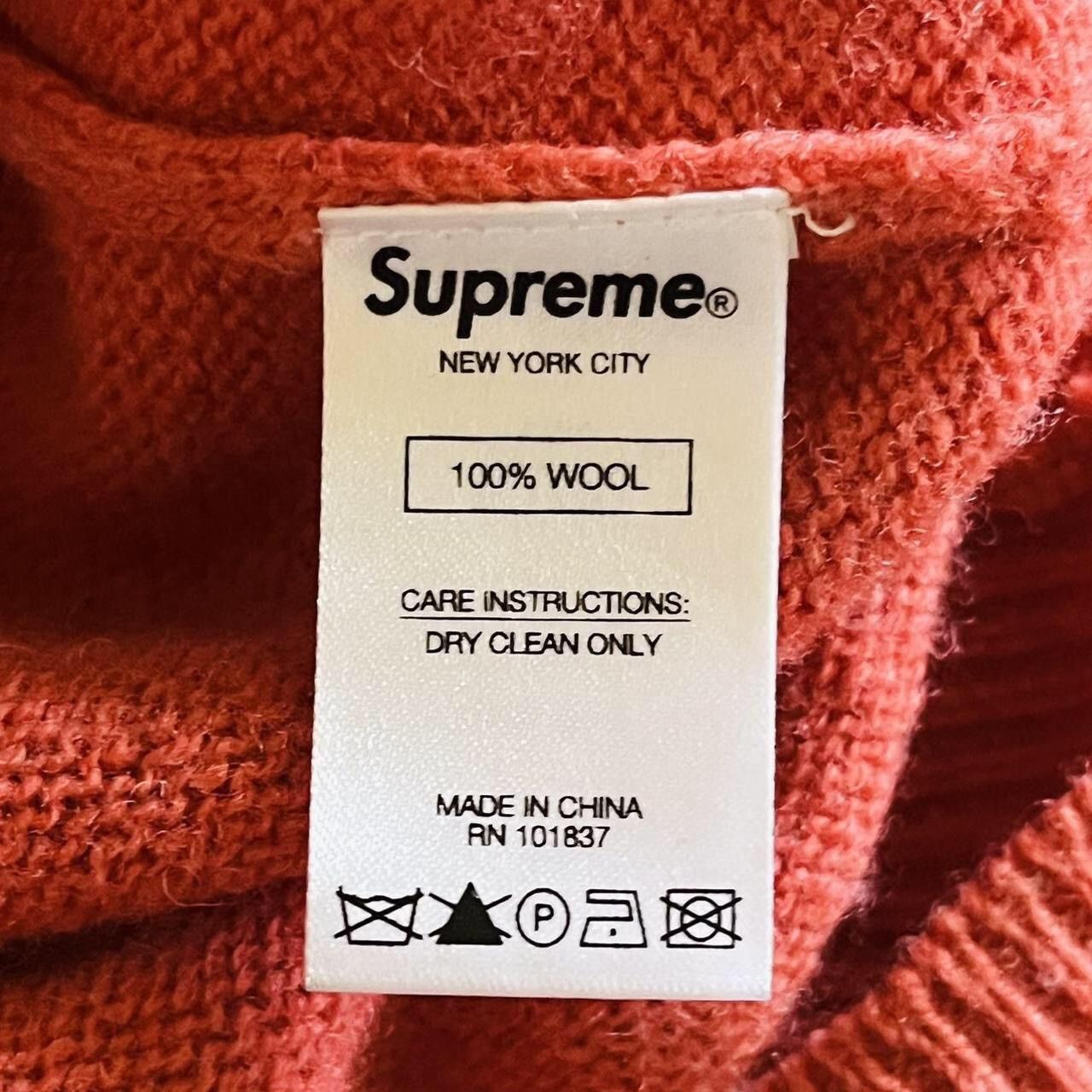 Supreme Supreme Stone Wash Sweater (FW20) - Large Size US L / EU 52-54 / 3 - 6 Thumbnail