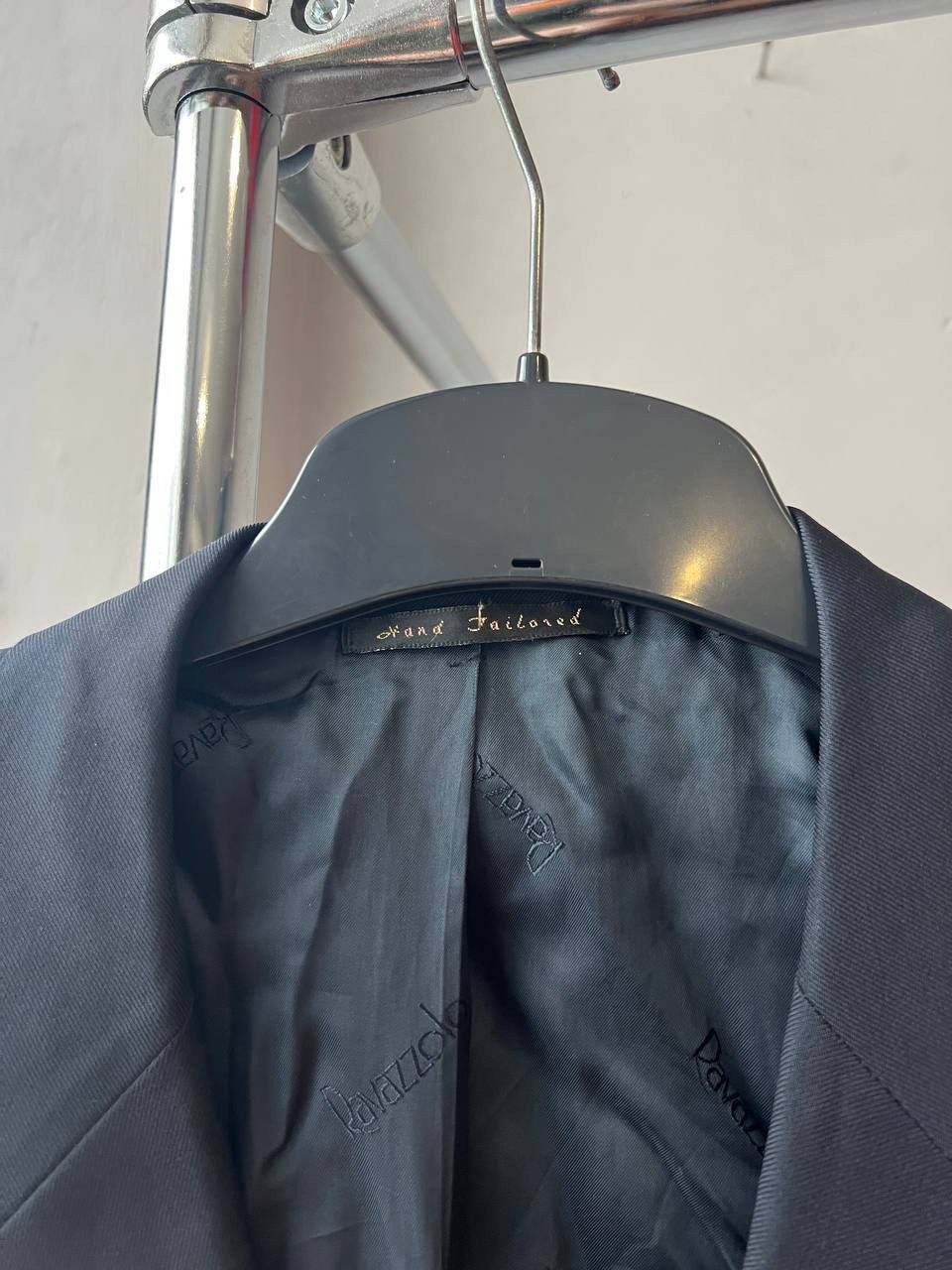 Ravazzolo RAVAZZOLO SARTORIA VINTAGE ITALY LANA WOOL SOLID BLAZER 52 Size 52R - 8 Thumbnail