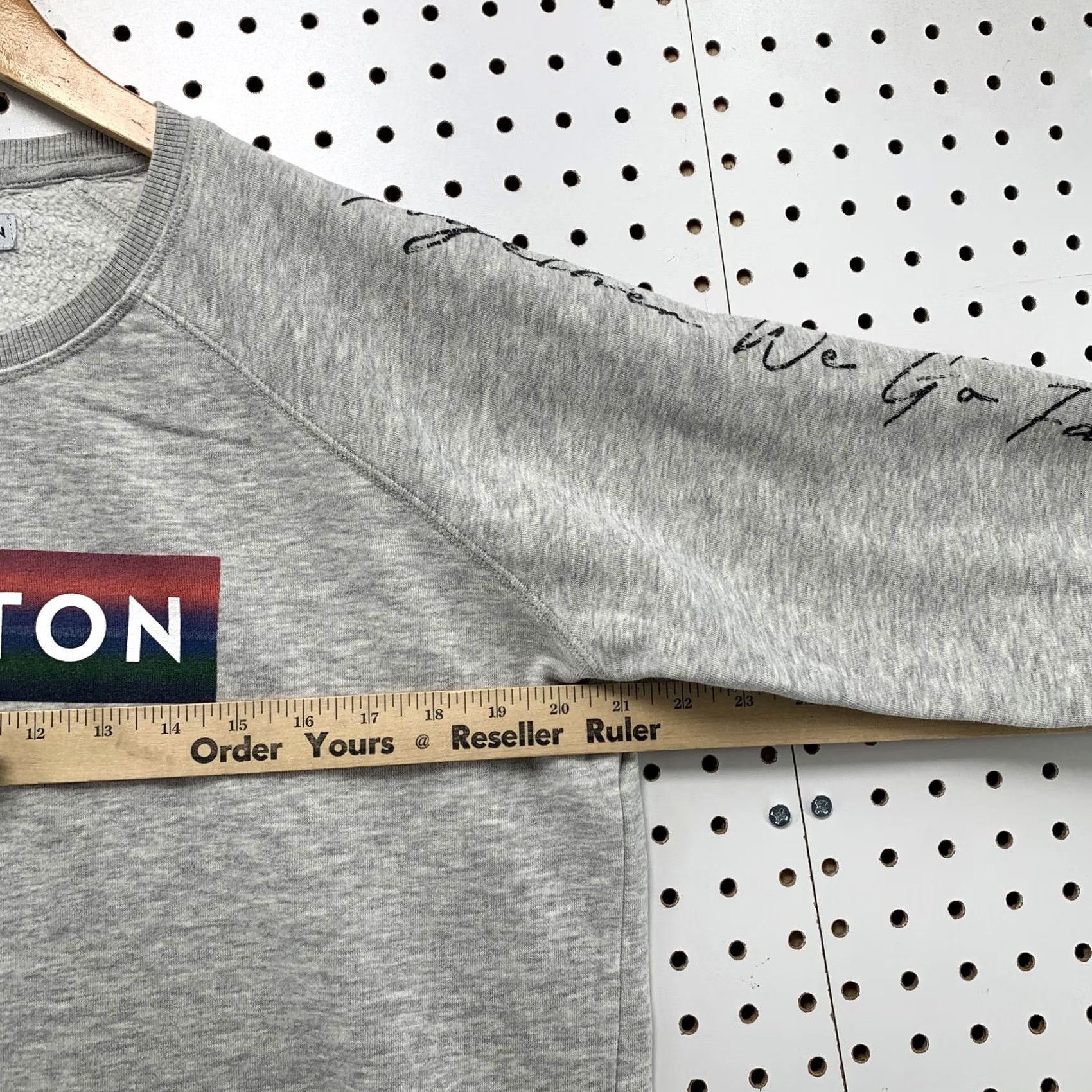 Vintage Peloton Crewneck Sweatshirt Mens Medium Fleece Gray Long Sleeve Pullover Size US M / EU 48-50 / 2 - 7 Thumbnail
