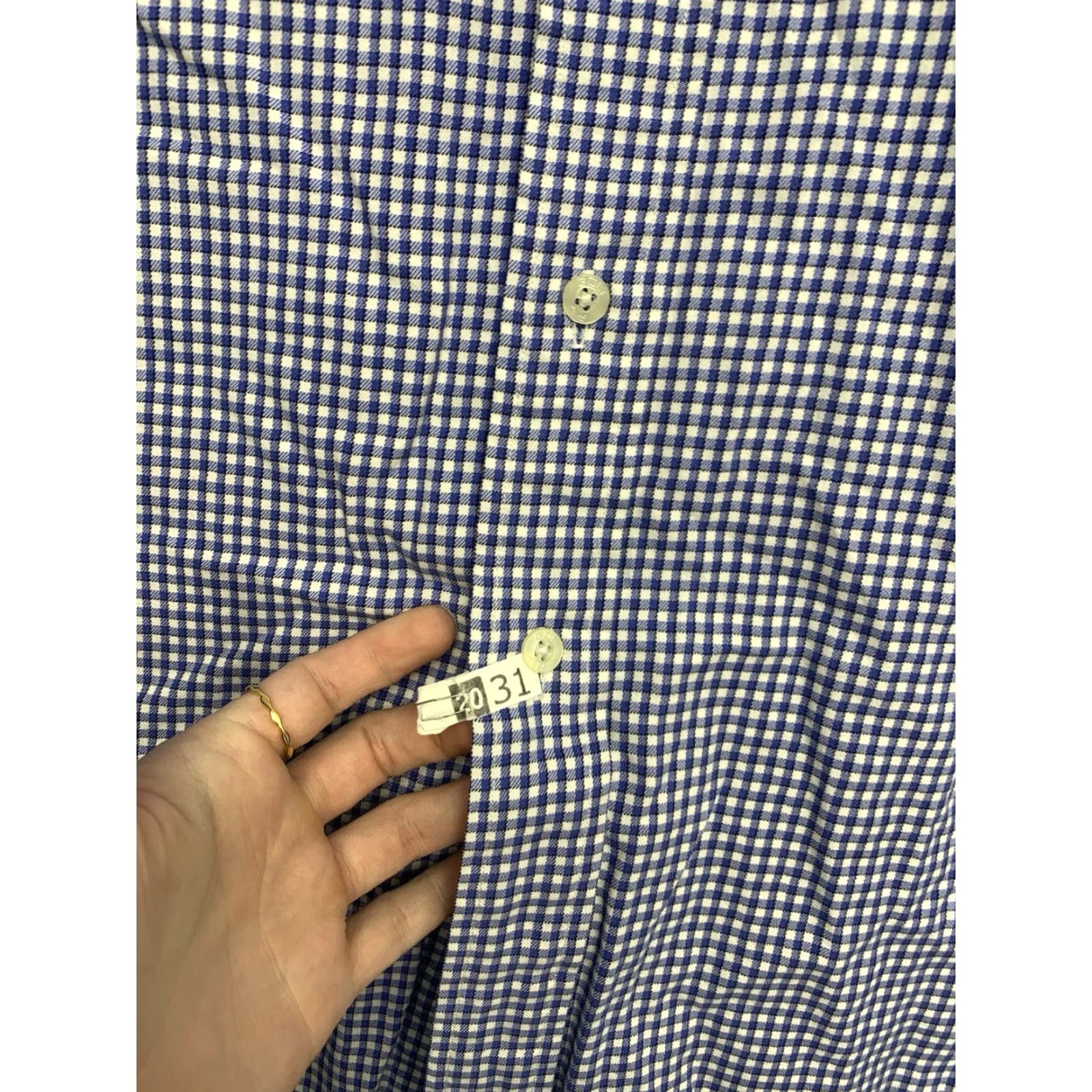 Ralph Lauren Ralph Lauren Golf Button-Up Shirt Mens 2XL Plaid Blue Long Sleeve Collared Tilden Vintage? No. Size US XXL / EU 58 / 5 - 6 Thumbnail