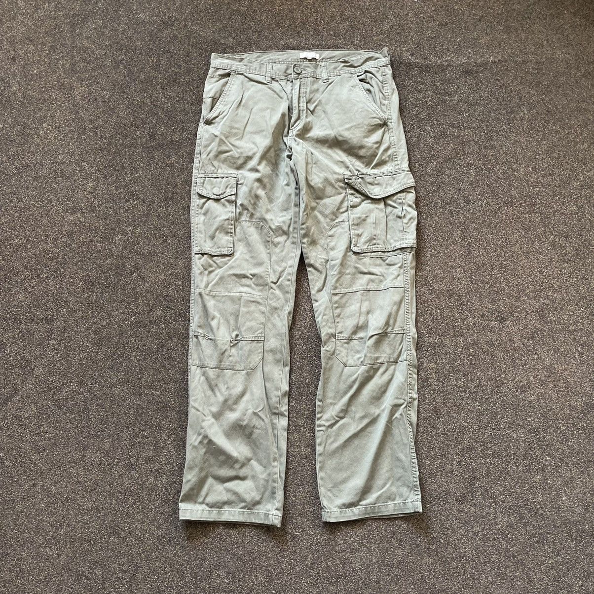 Vintage Vintage Y2K Baggy Cargo Pants Distressed Skater Graphic 34 Size 34" / US 12 / IT 48 - 1 Thumbnail