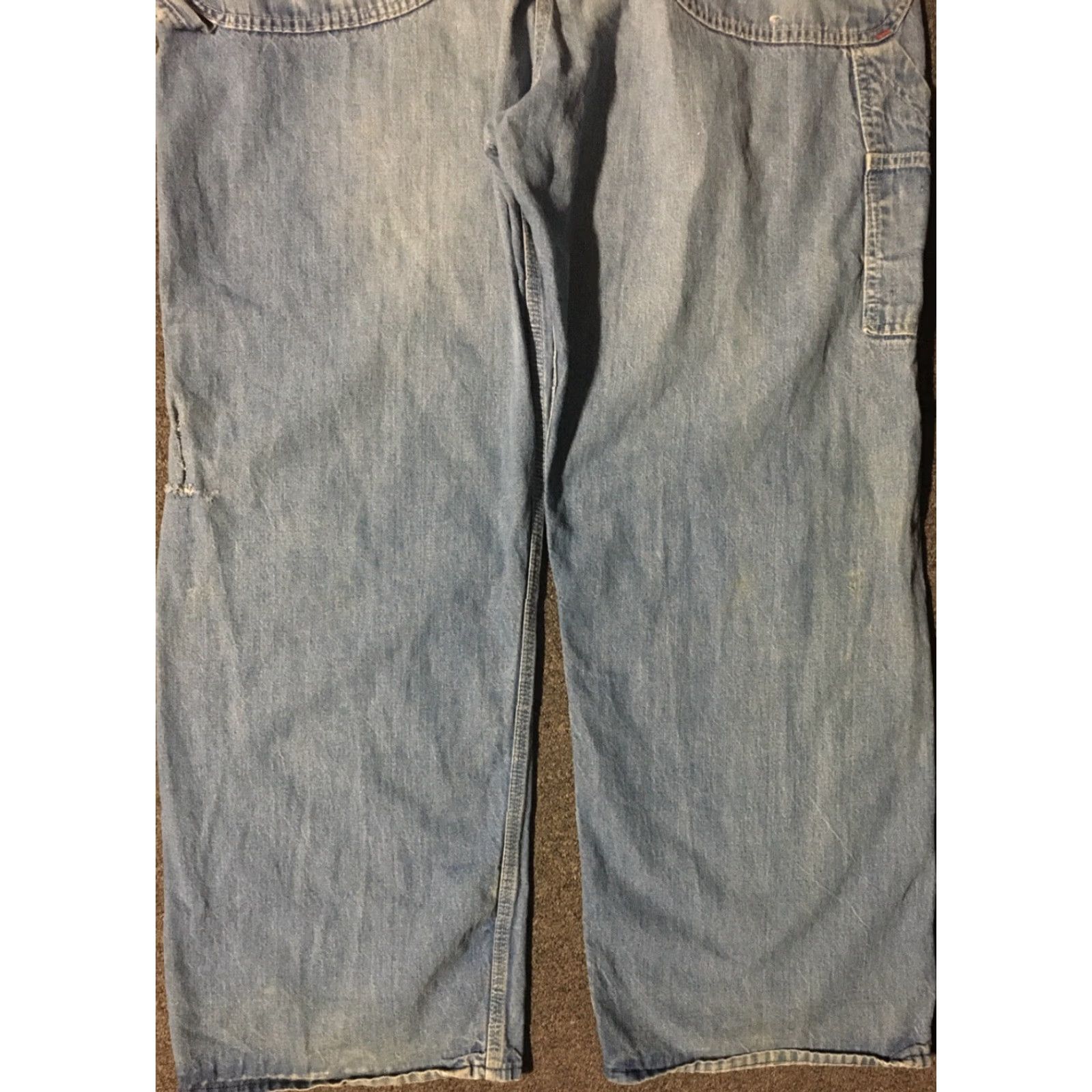 Vintage VINTAGE Union Made Denim Overalls Shirt Mens 40 Blue 29in Inseam 60s 70s Grunge Punk Biker USA American Vintage Size US 40 / EU 56 - 7 Thumbnail