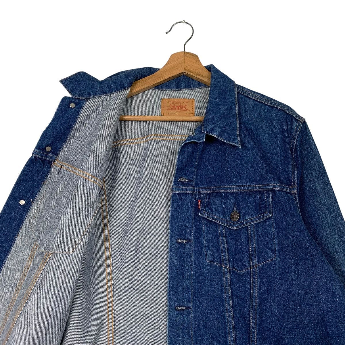 Levi's Vintage Levis Denim Trucker Jacket Size US M / EU 48-50 / 2 - 10 Thumbnail