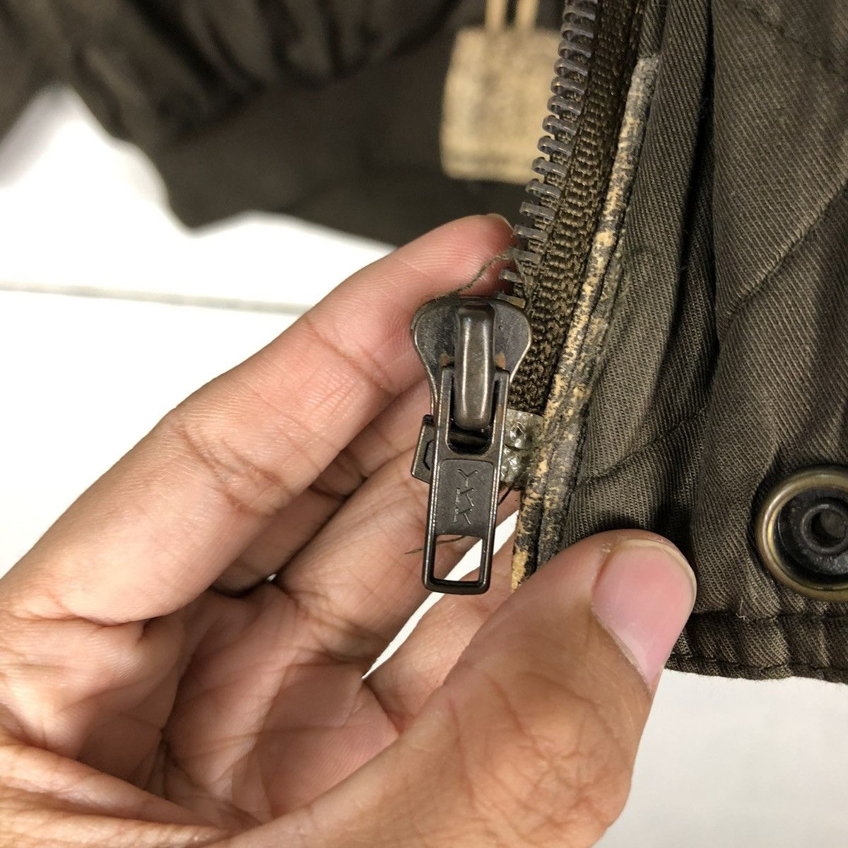 Japanese Brand 🔥VINTAGE BOMBER JACKET GIAMIS JAPAN MADE EMBROIDERED DESIGN Size US L / EU 52-54 / 3 - 17 Thumbnail