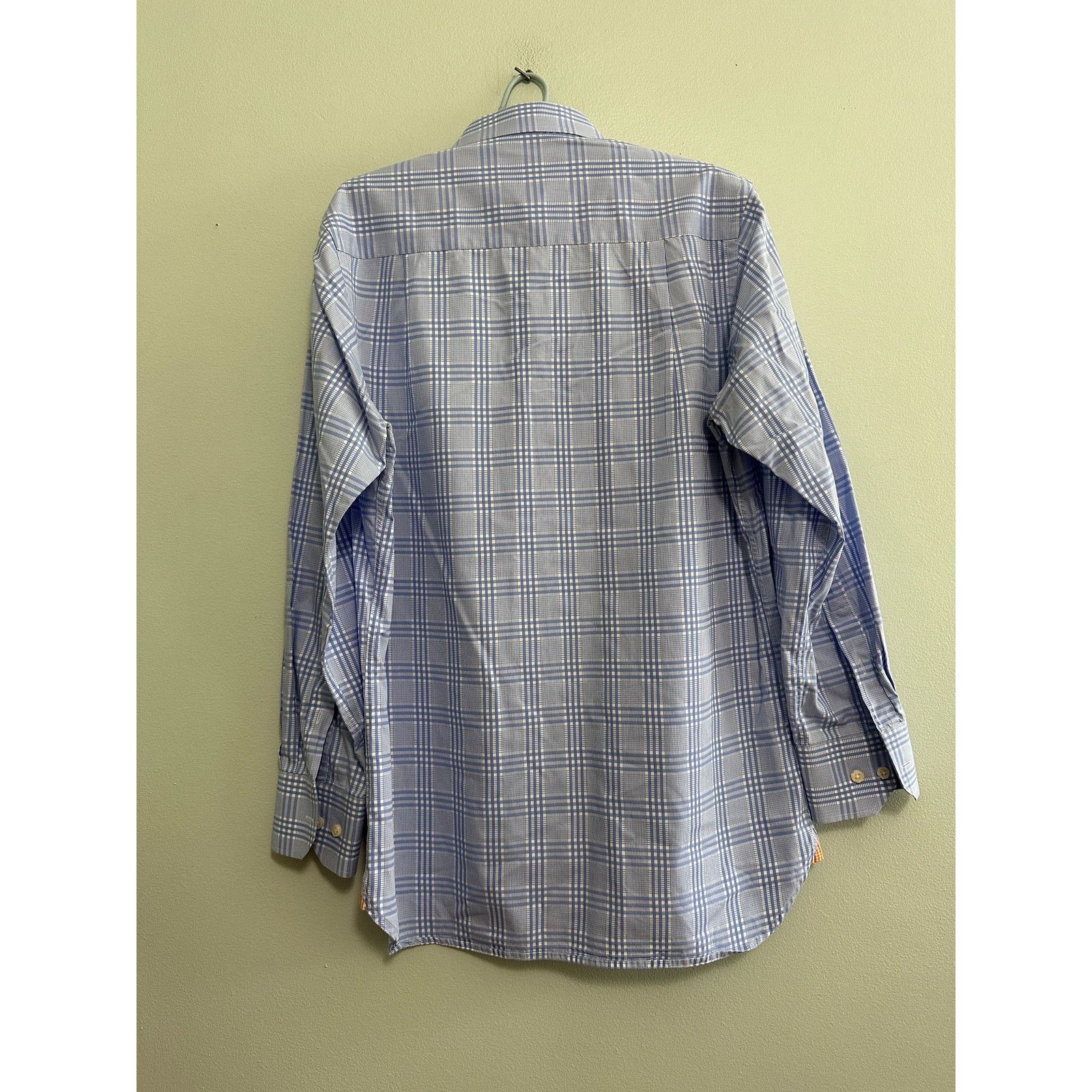 Tallia Tallia blue plaid the Mason fit button down size 15.5 Size US M / EU 48-50 / 2 - 3 Thumbnail