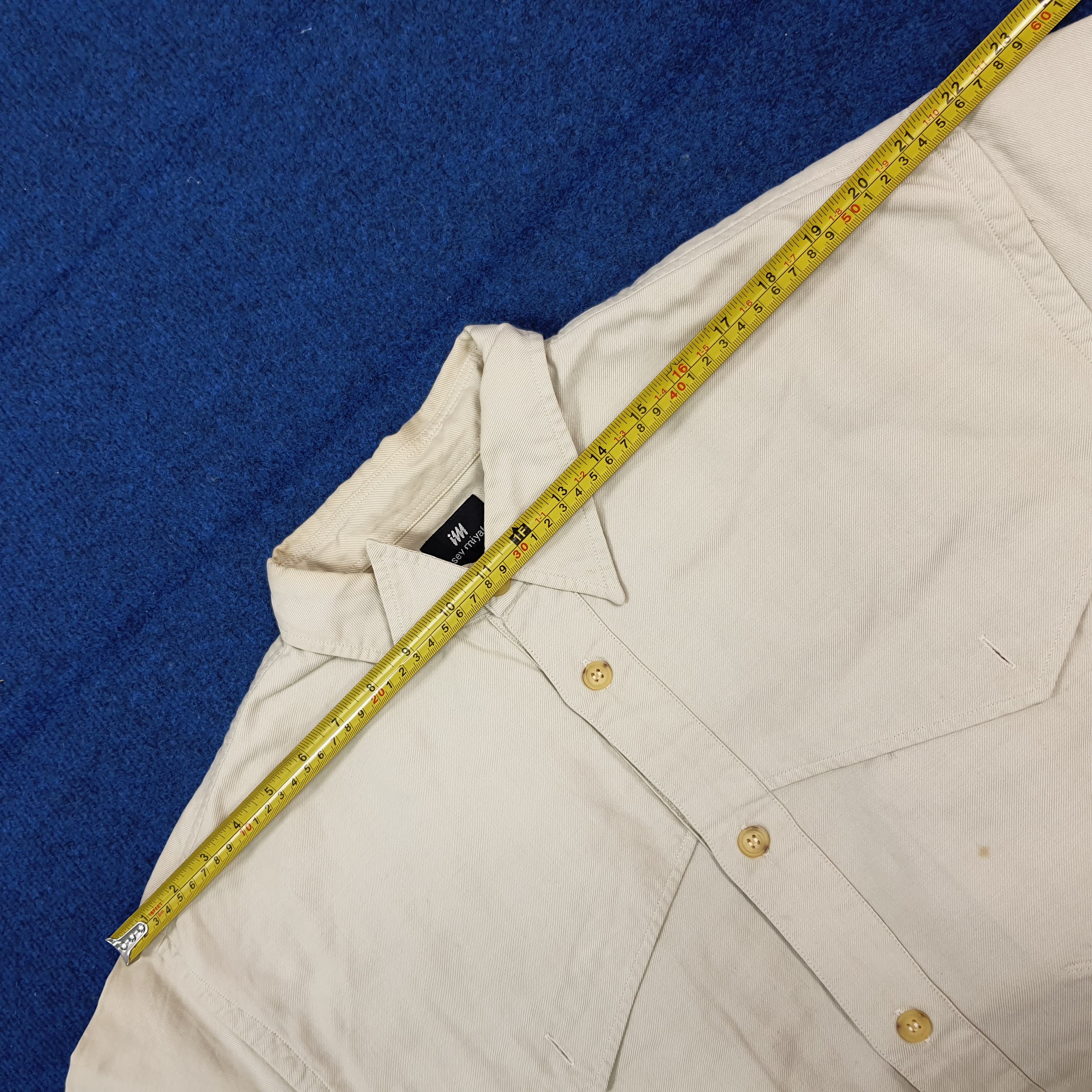 Issey Miyake Vintage 80s Issey Miyake Twill Military Style C299N75 Size US L / EU 52-54 / 3 - 10 Thumbnail