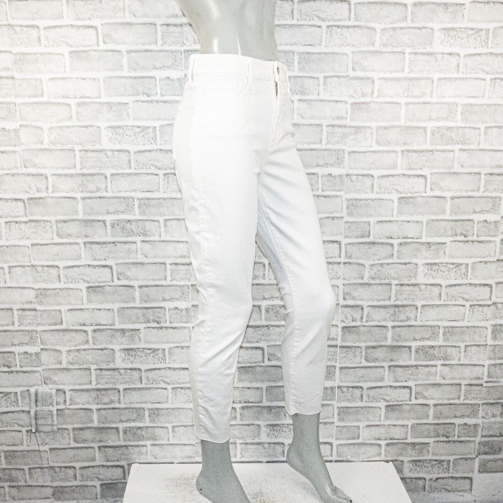 Frank & Eileen Frank & Eileen SLIGO White Italian Performance Denim Jeans Size 29" - 4 Thumbnail