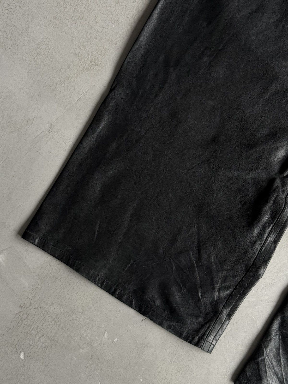 Balenciaga Balenciaga - Sample Baggy Leather Pants Size US 34 / EU 50 - 7 Thumbnail