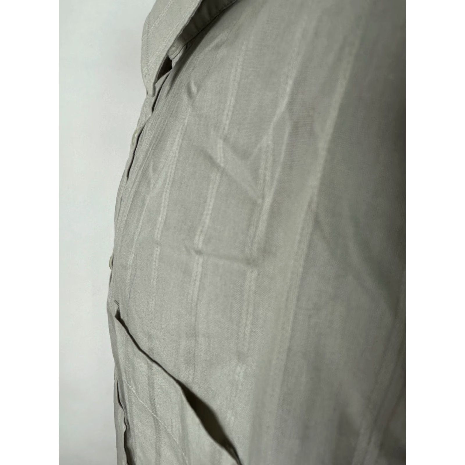 Vintage VINTAGE Damon Shirt XL 80s Button-Up Long Sleeve Gray Cotton Polyester Slim Casual Business 80s Retro Mens Button-Up Damon's Shirt Size US XL / EU 56 / 4 - 6 Thumbnail
