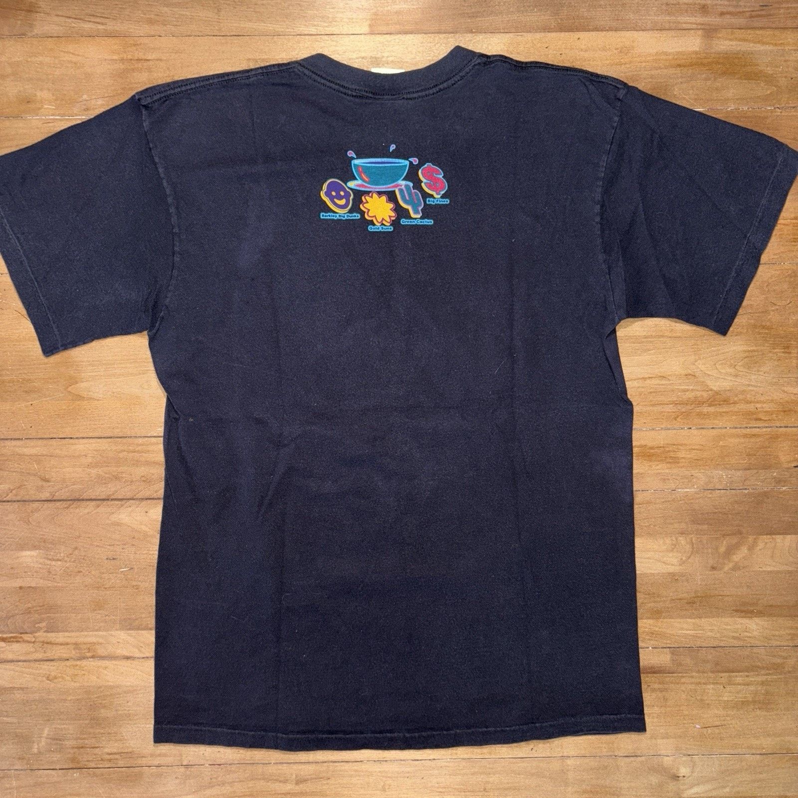 Nike VTG Vintage 80s Nike Charles Barkley Cereal Box Tee Sz L Size US L / EU 52-54 / 3 - 2 Thumbnail
