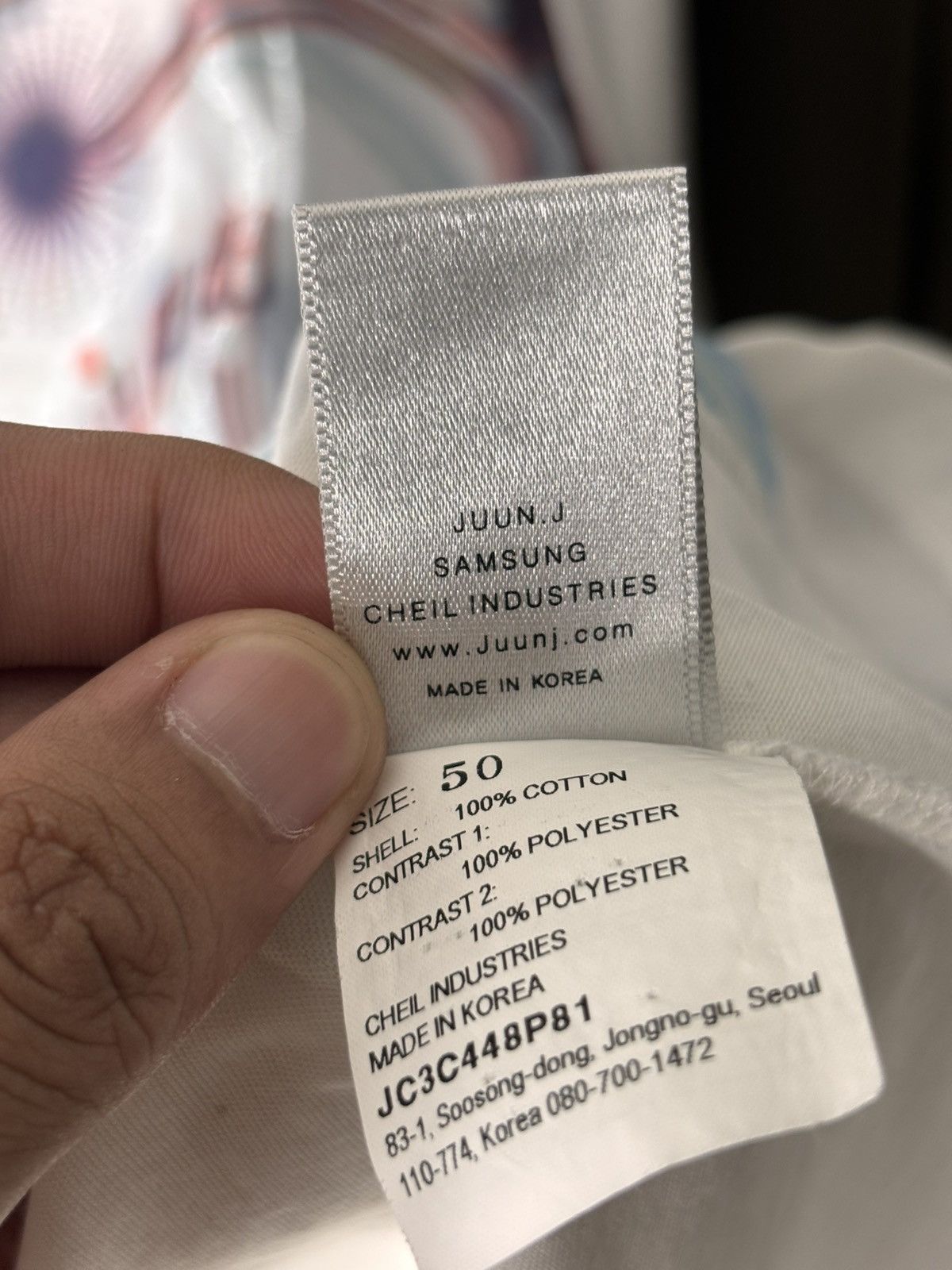 Juun.J Juun.J Tee Size US M / EU 48-50 / 2 - 4 Thumbnail