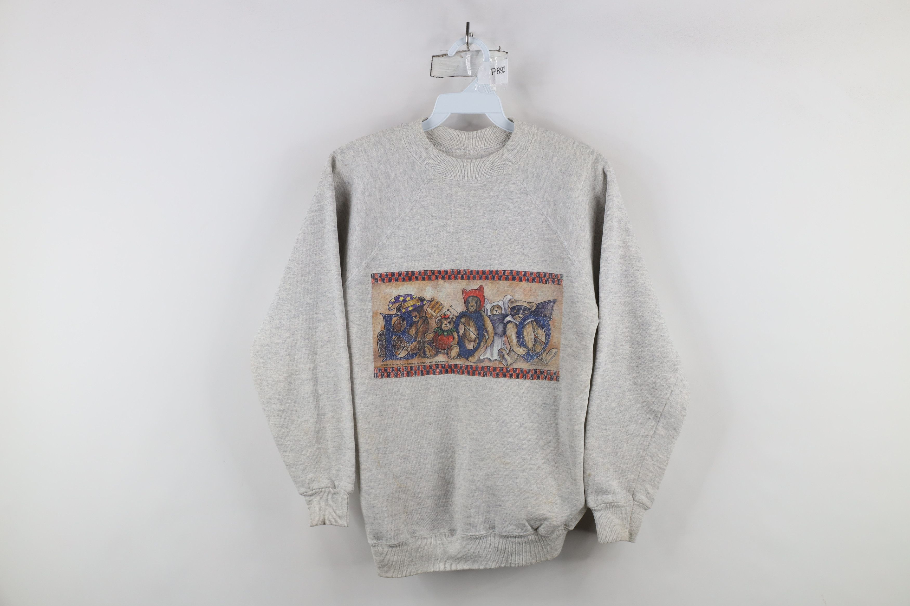 Vintage Vintage 90s Streetwear Halloween Teddy Bear Sweatshirt Size S / US 4 / IT 40 - 1 Thumbnail
