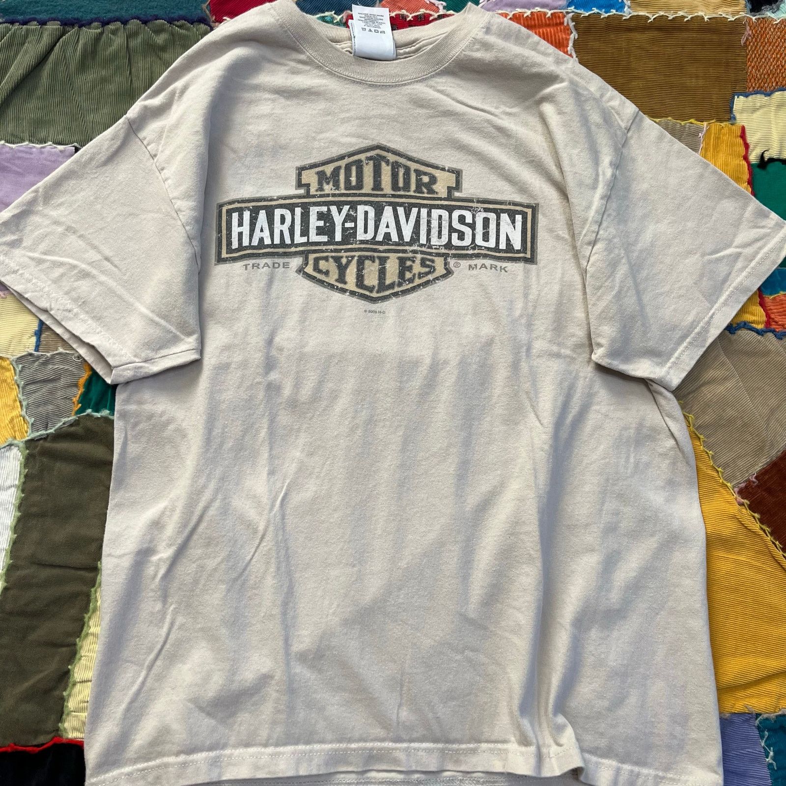 Harley Davidson Harley Davidson Oxford Alabama Biker Creamish Shirt Large Size US L / EU 52-54 / 3 - 1 Thumbnail