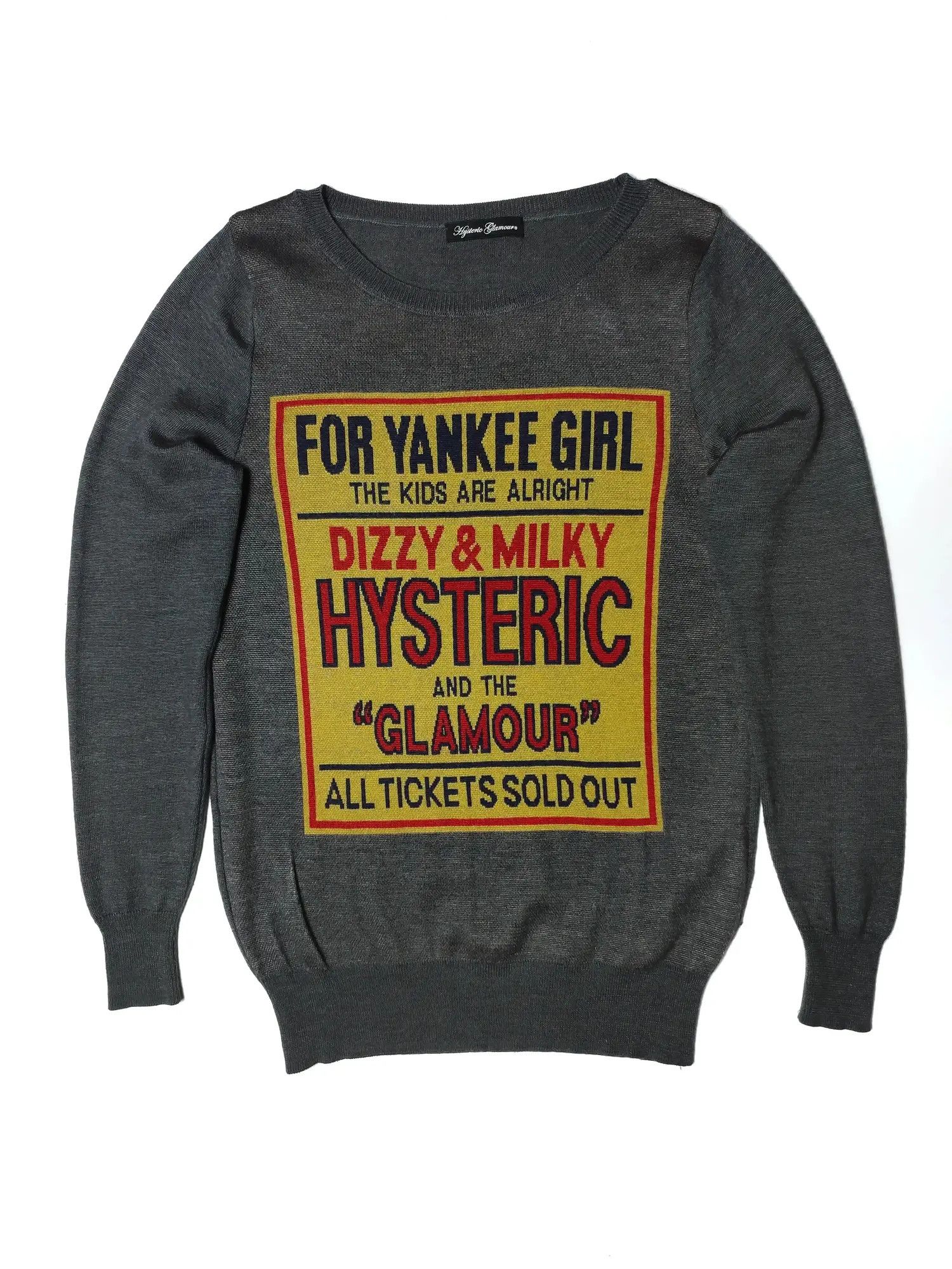 Hysteric Glamour Hysteric Glamour Yankee Girl Wool Sweater Size M / US 6-8 / IT 42-44 - 1 Thumbnail