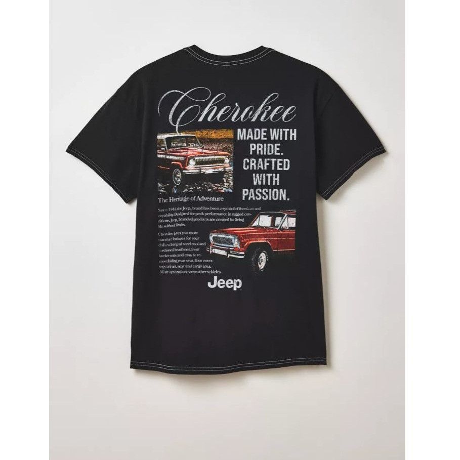 Urban Outfitters Chevrolet Jeep Vintage Ad Graphic Mens Cotton T Shirt UO Size US M / EU 48-50 / 2 - 13 Thumbnail