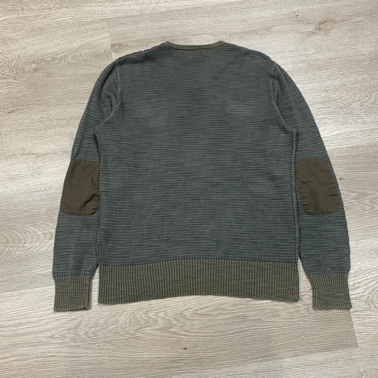 John Varvatos John Varvatos Star USA Linen Blend Elbow Patch Sweater M Size US M / EU 48-50 / 2 - 3 Thumbnail