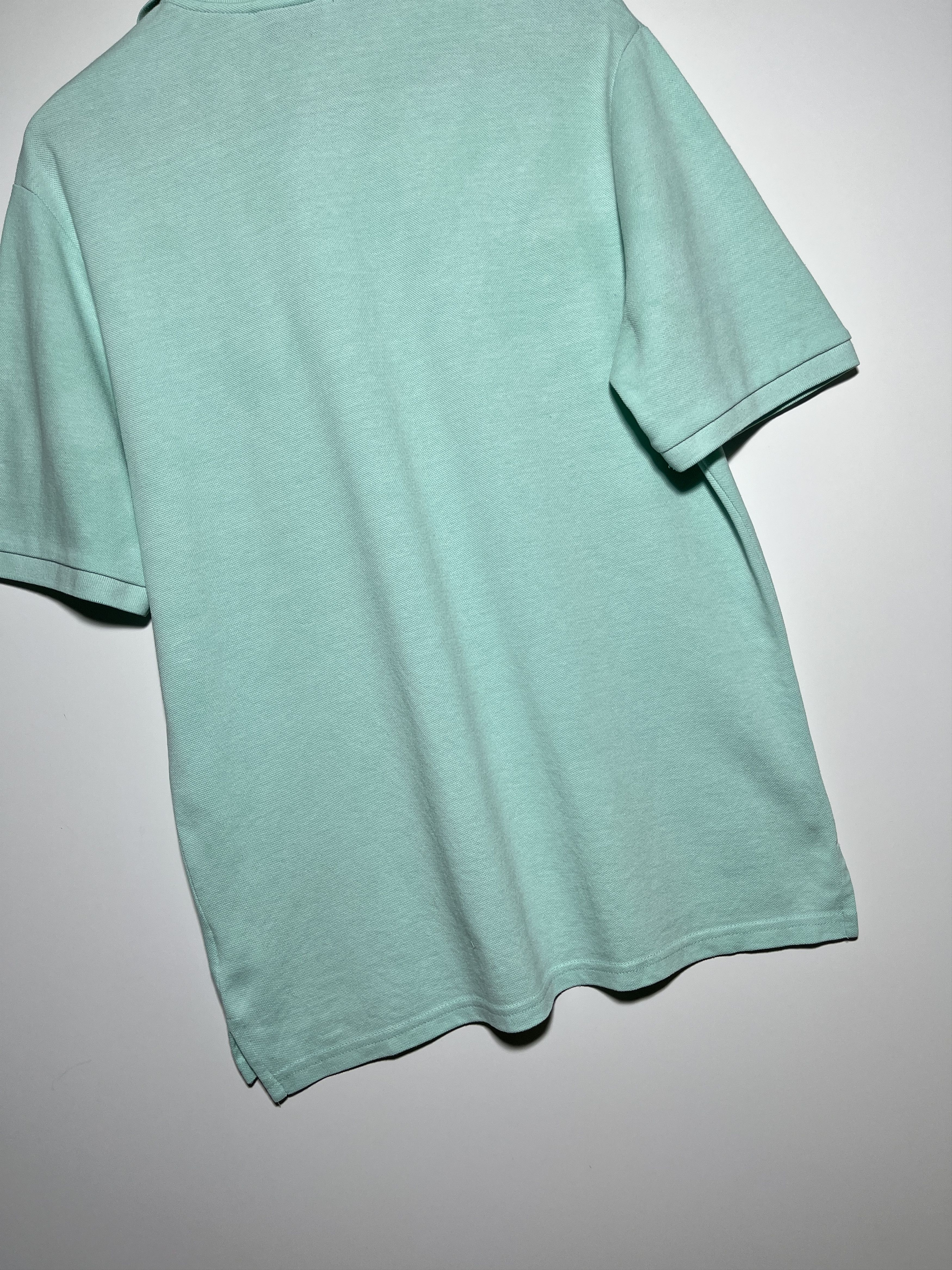 Vintage × Yves Saint Laurent Vintage Yves Saint Laurent Pour Homme Turquoise Polo Shirt Size US L / EU 52-54 / 3 - 7 Thumbnail