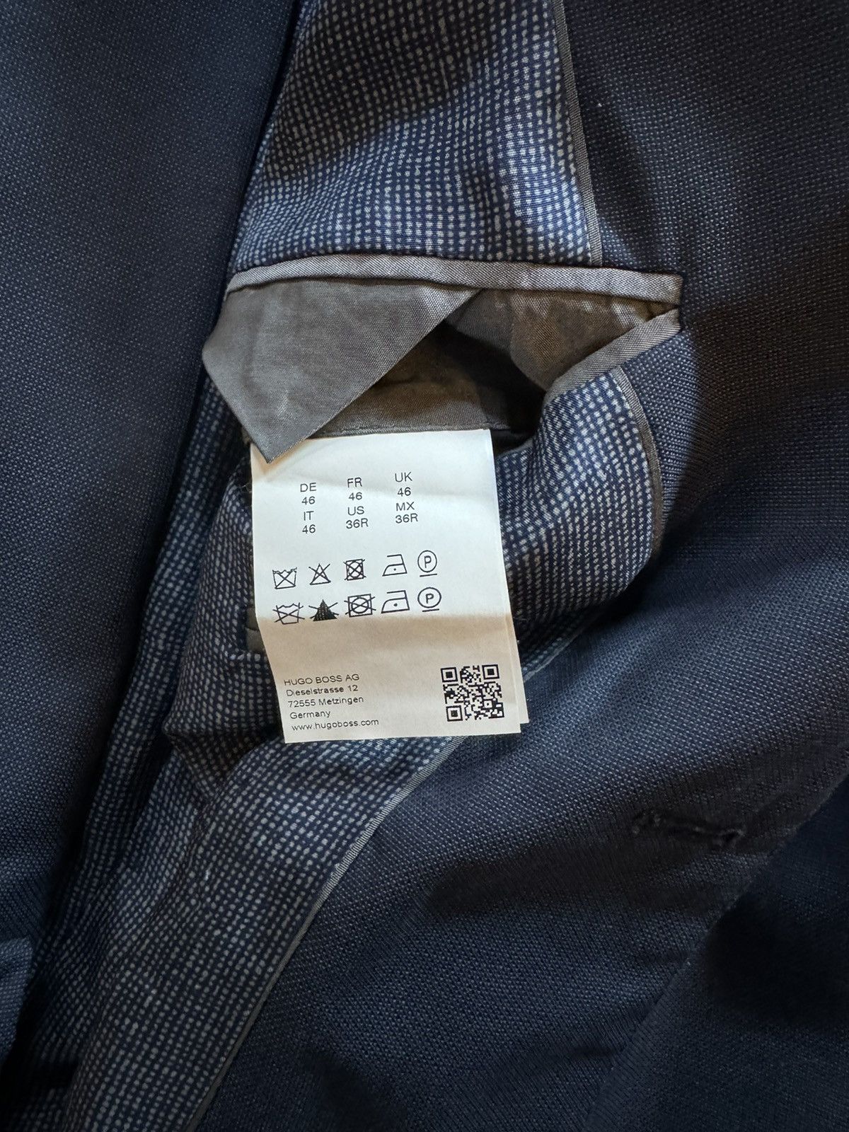 Hugo Boss Hugo Boss Guabello (super 130) - Navy Suit (36R) | Grailed