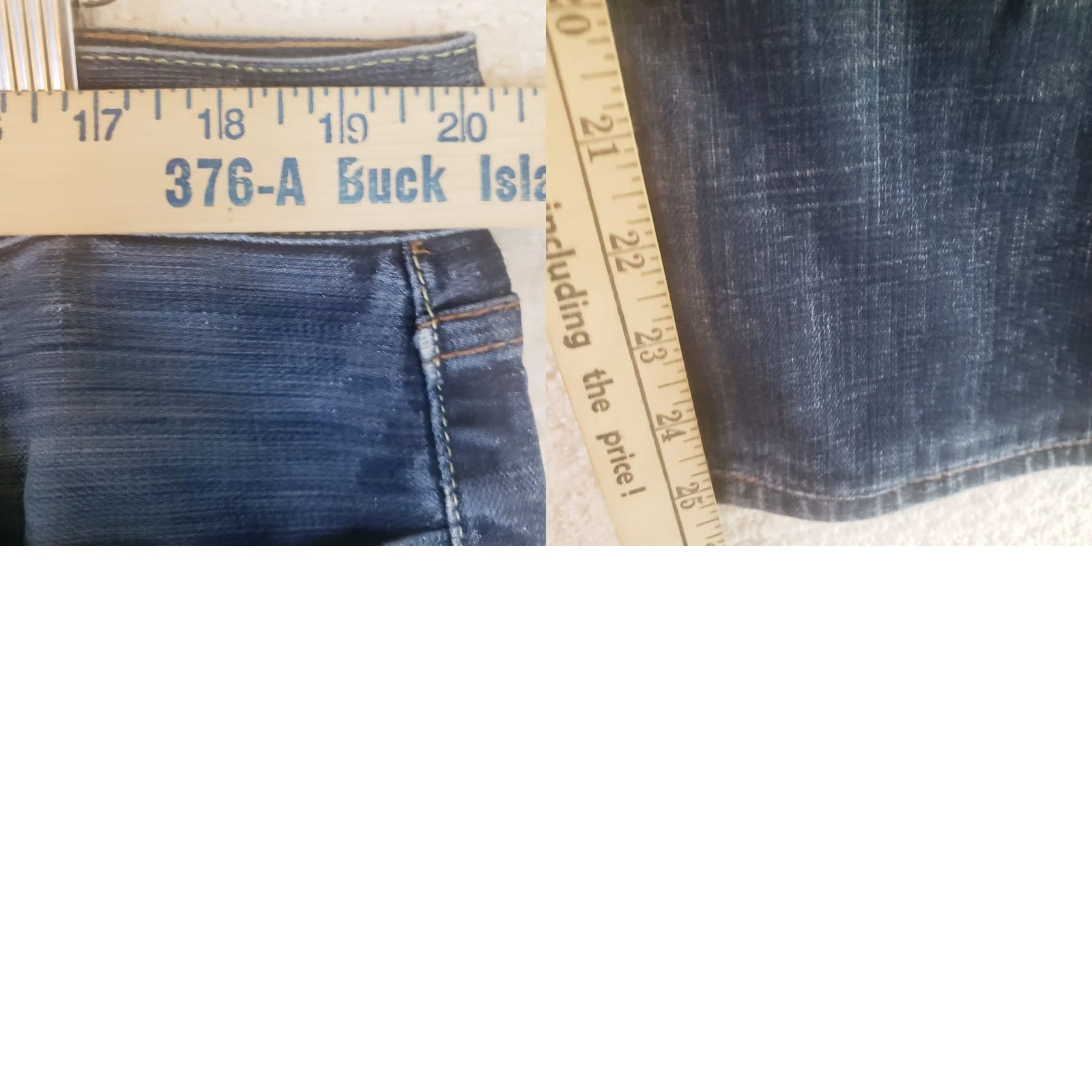 Lucky Brand Lucky Brand 363 Vintage Straight Jeans - Medium Wash - 40x25 - Cotton Blend Denim - Regular Size - 5-Pocket - Blue - Mens Size US 40 / EU 56 - 10 Thumbnail