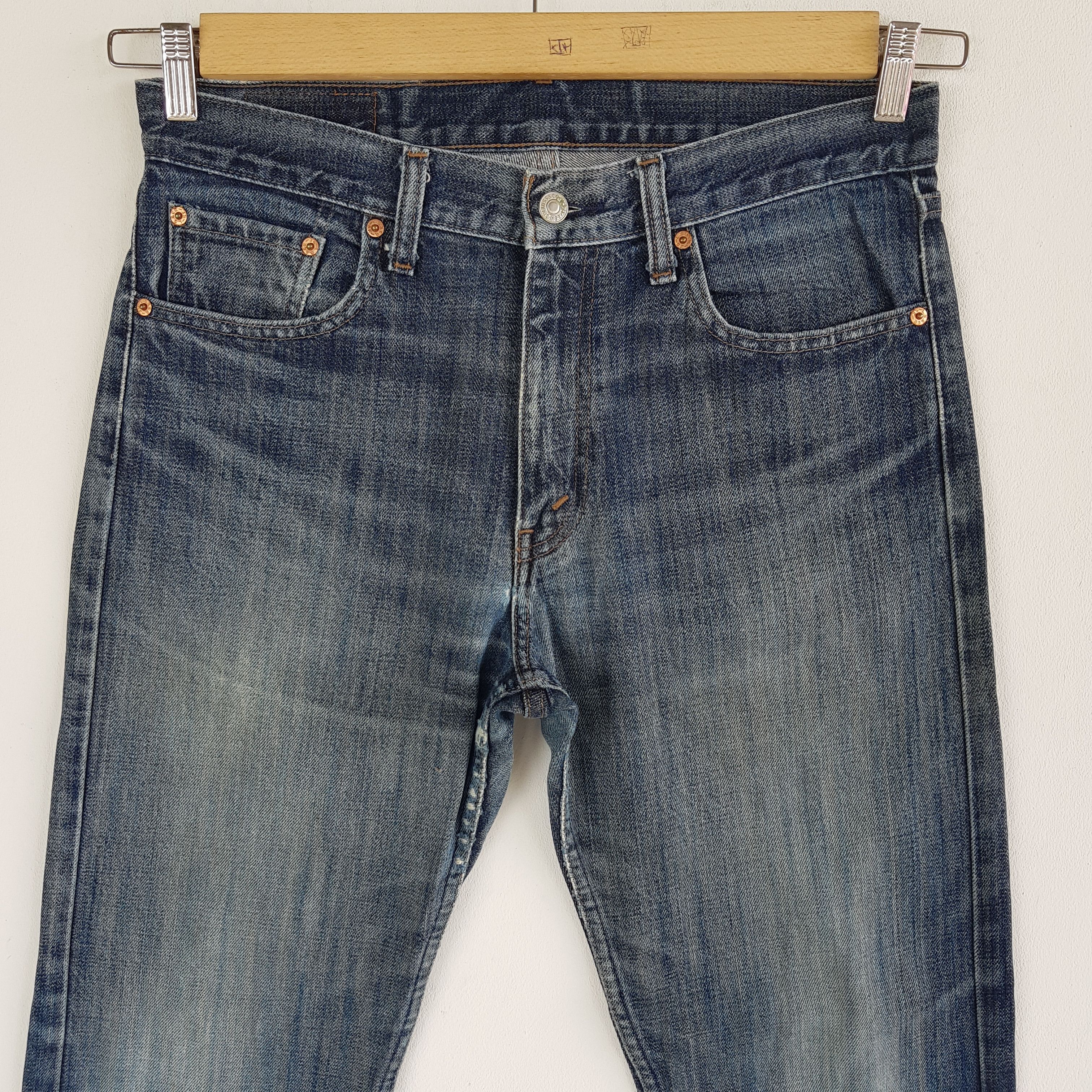 Levi's Vintage Y2K Levis Distressed Jeans Levi's 532 Faded Denim Size US 32 / EU 48 - 3 Thumbnail