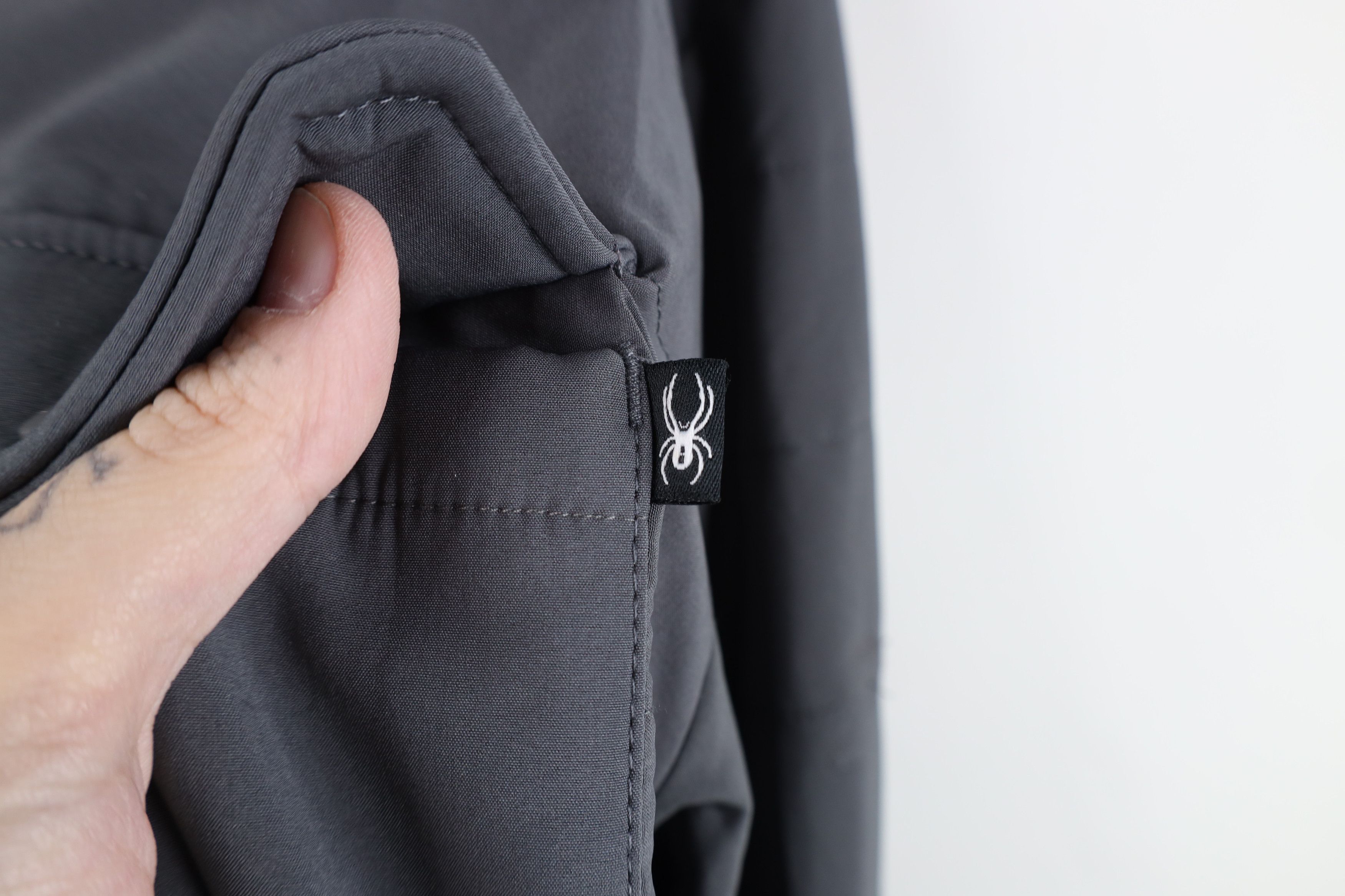 Spyder New w Defects Spyder Transit Full Button Shirt Jacket Gray Size US M / EU 48-50 / 2 - 11 Thumbnail