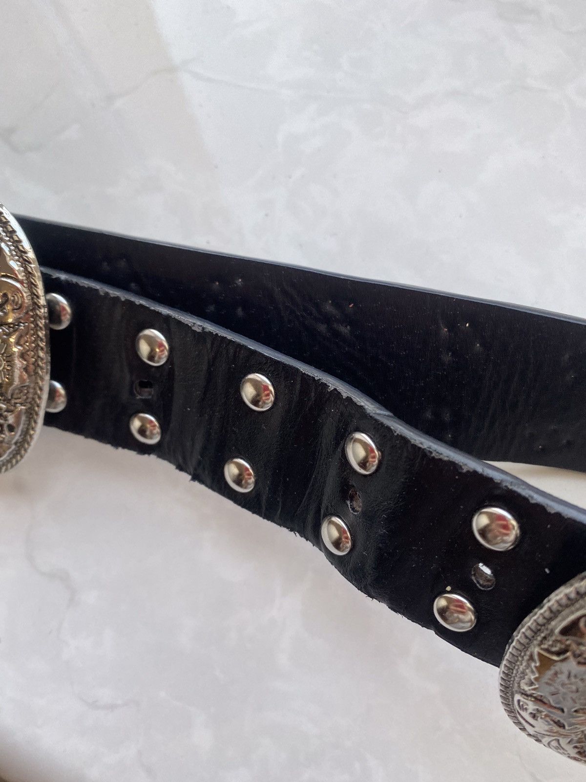 Hysteric Glamour 🔥 Vintage Belt Style Metal Parts Rhinestones Style Y2K Size ONE SIZE - 8 Thumbnail
