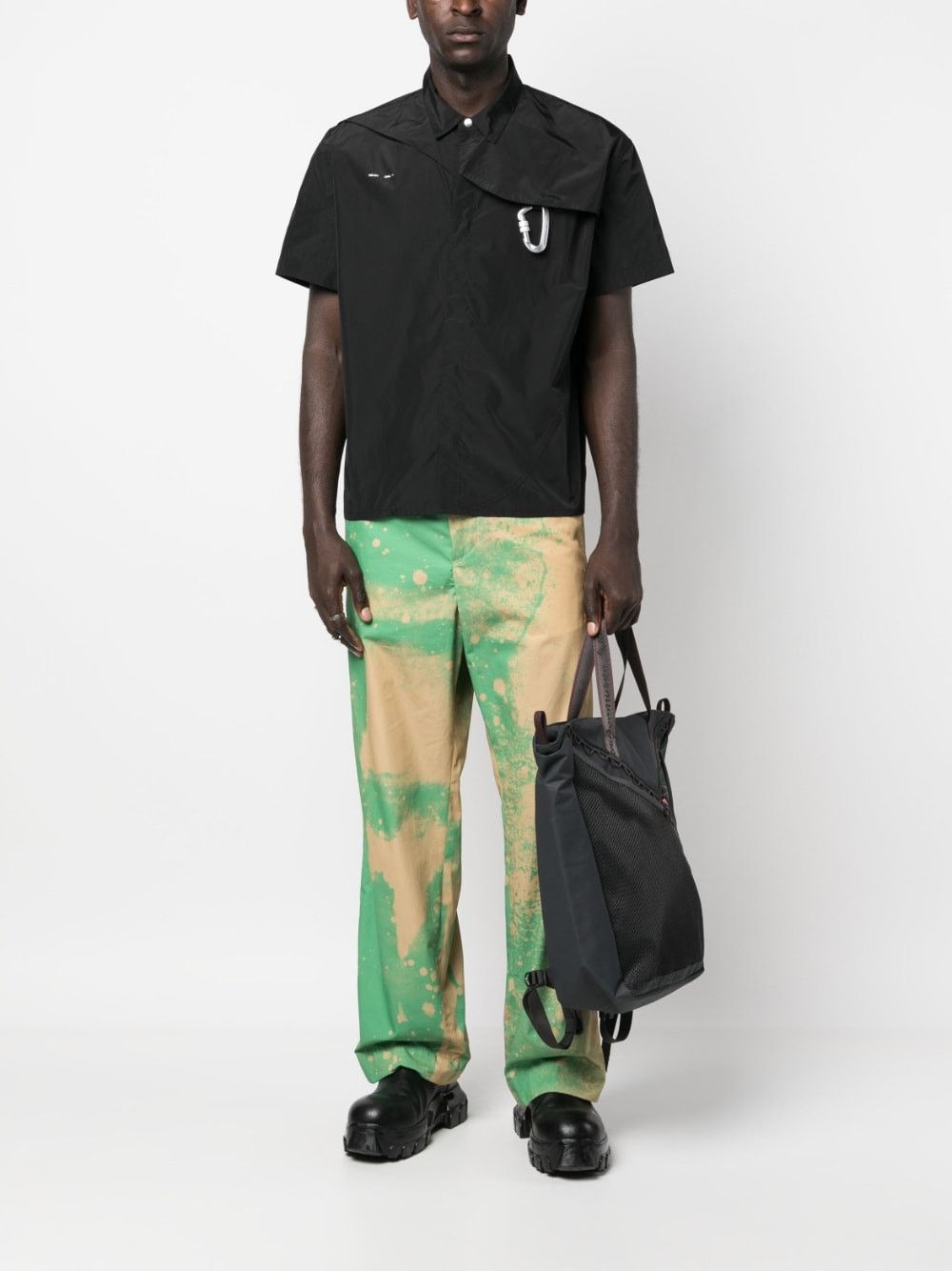 OAMC o1y0225 Jogger & Sweatpant in Green/Beige Size US 30 / EU 46 - 4 Thumbnail