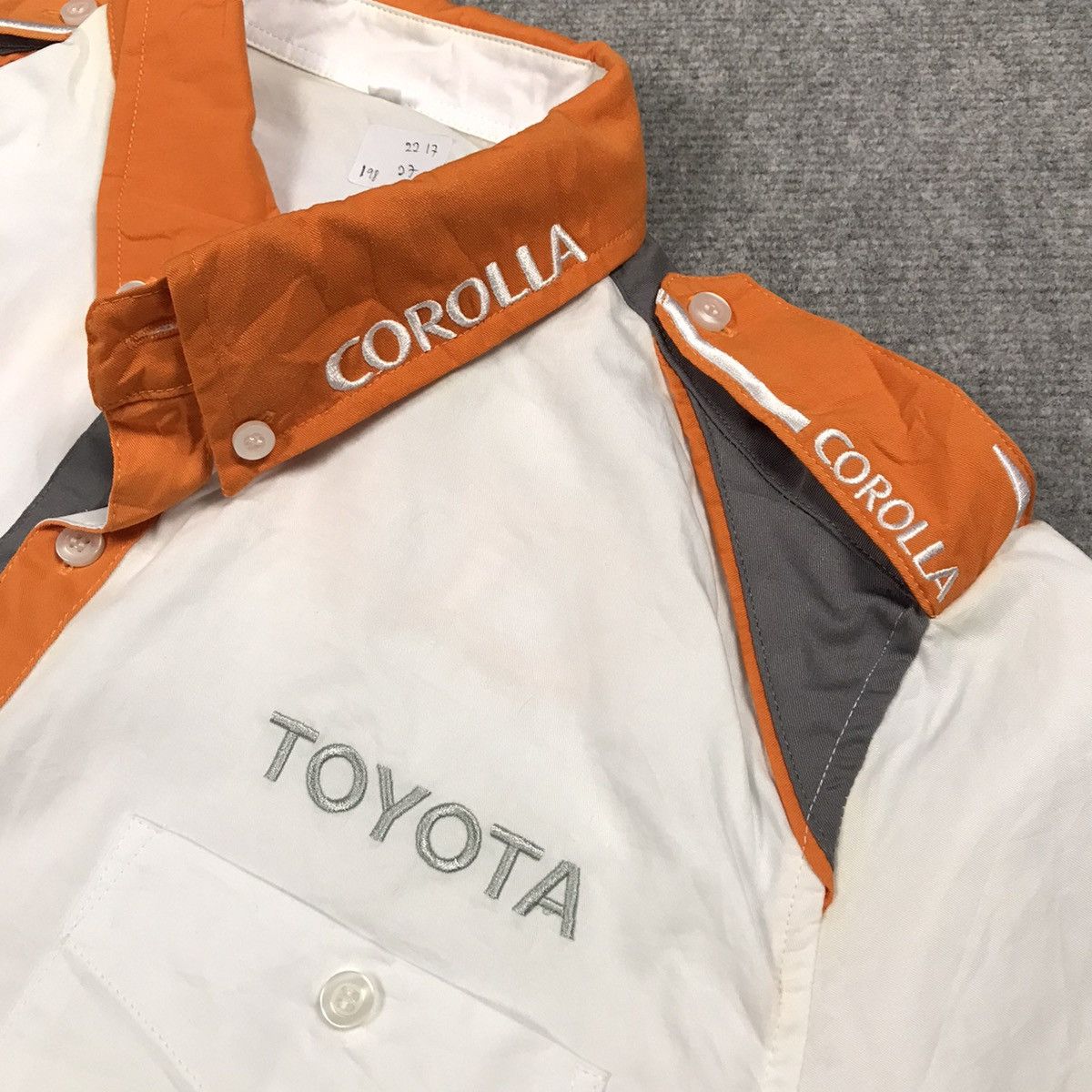 Japanese Brand TOYOTA COROLLA MOTORSPORT BUTTON UP SHIRT Size US L / EU 52-54 / 3 - 5 Thumbnail