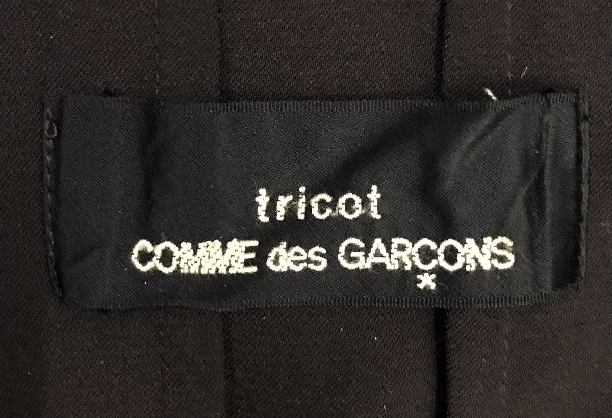 Japanese Brand × Tricot Comme des Garcons × Vintage Vintage Tricot Comme Des Garcons Sleeveless Maxi DRESSES Size XS / US 0-2 / IT 36-38 - 7 Thumbnail