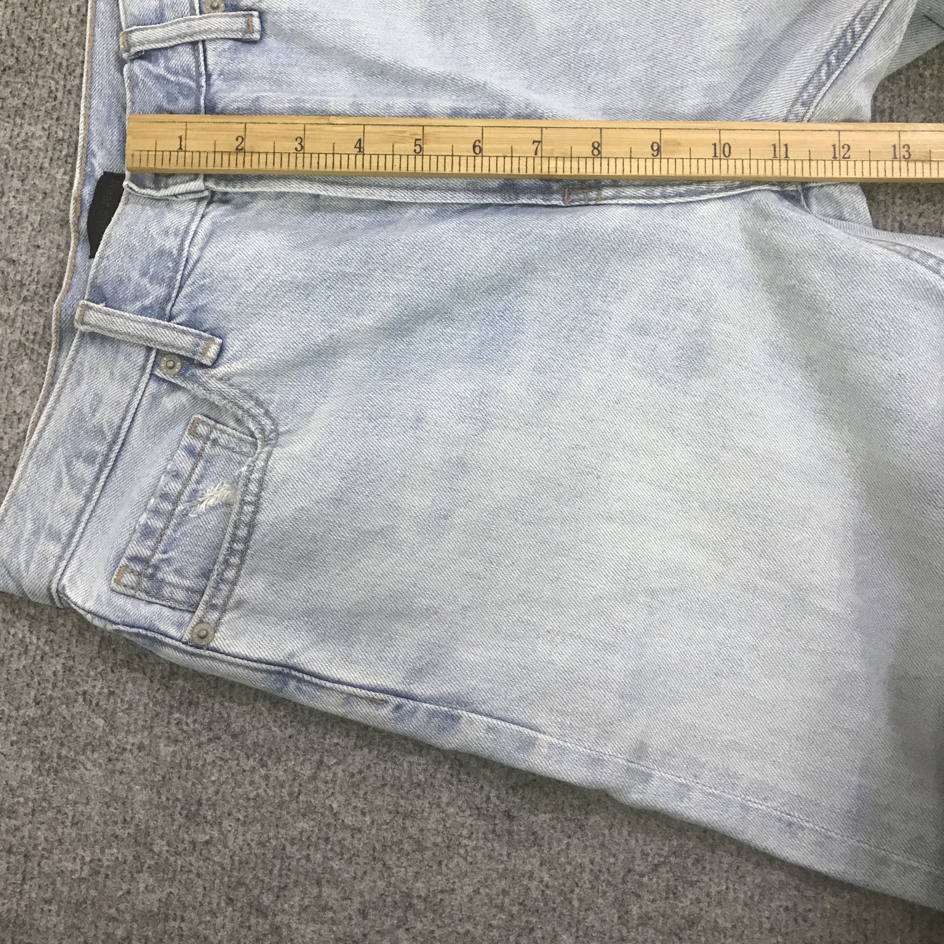 Japanese Brand JAPAN UNIQLO DISTRESSED DENIM JEANS PANTS K129B11 Size US 28 / EU 44 - 8 Thumbnail