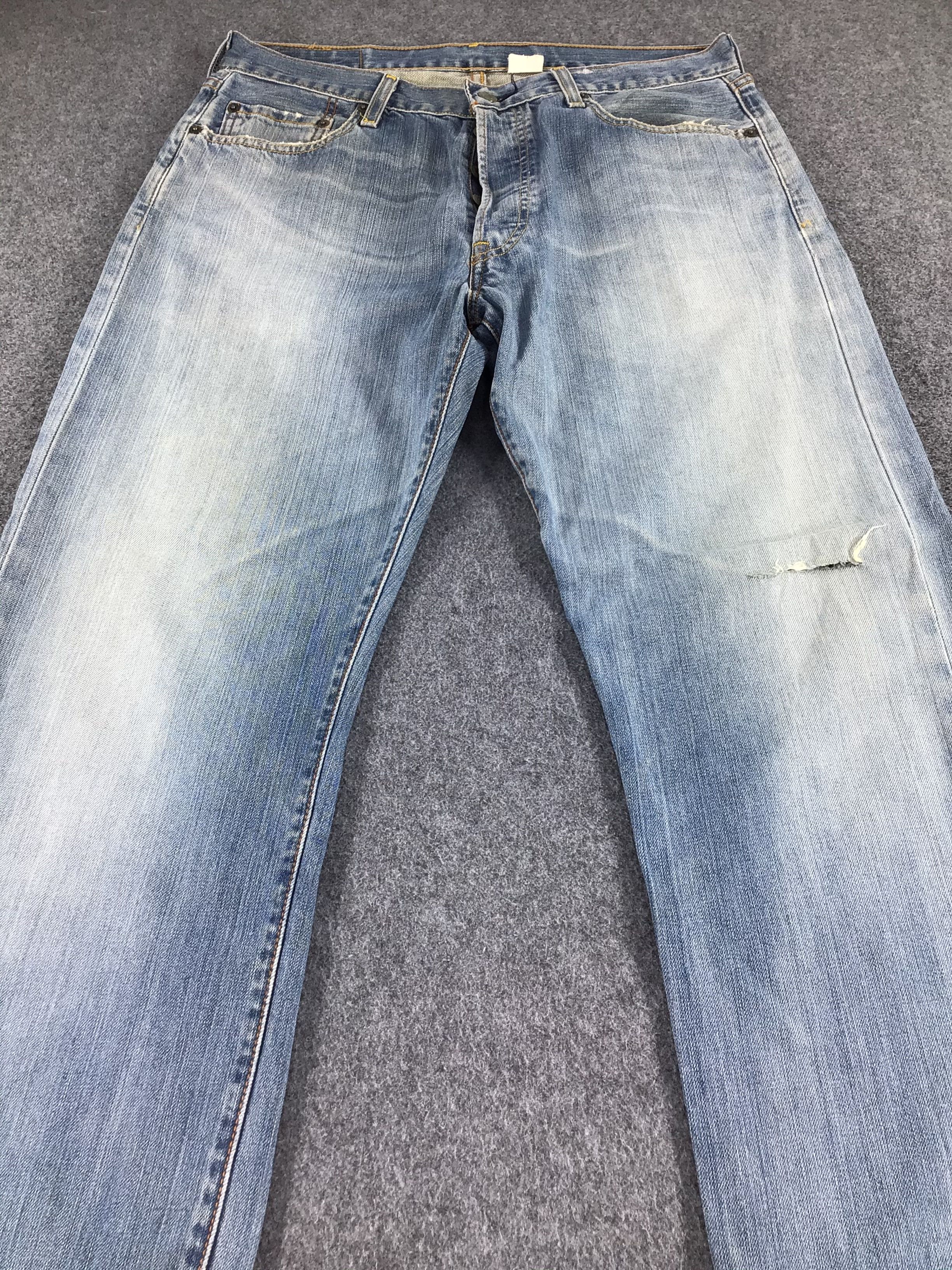 Levi's × Vintage 90s Vintage Levis 501 Jeans-JM161 Size US 34 / EU 50 - 2 Thumbnail