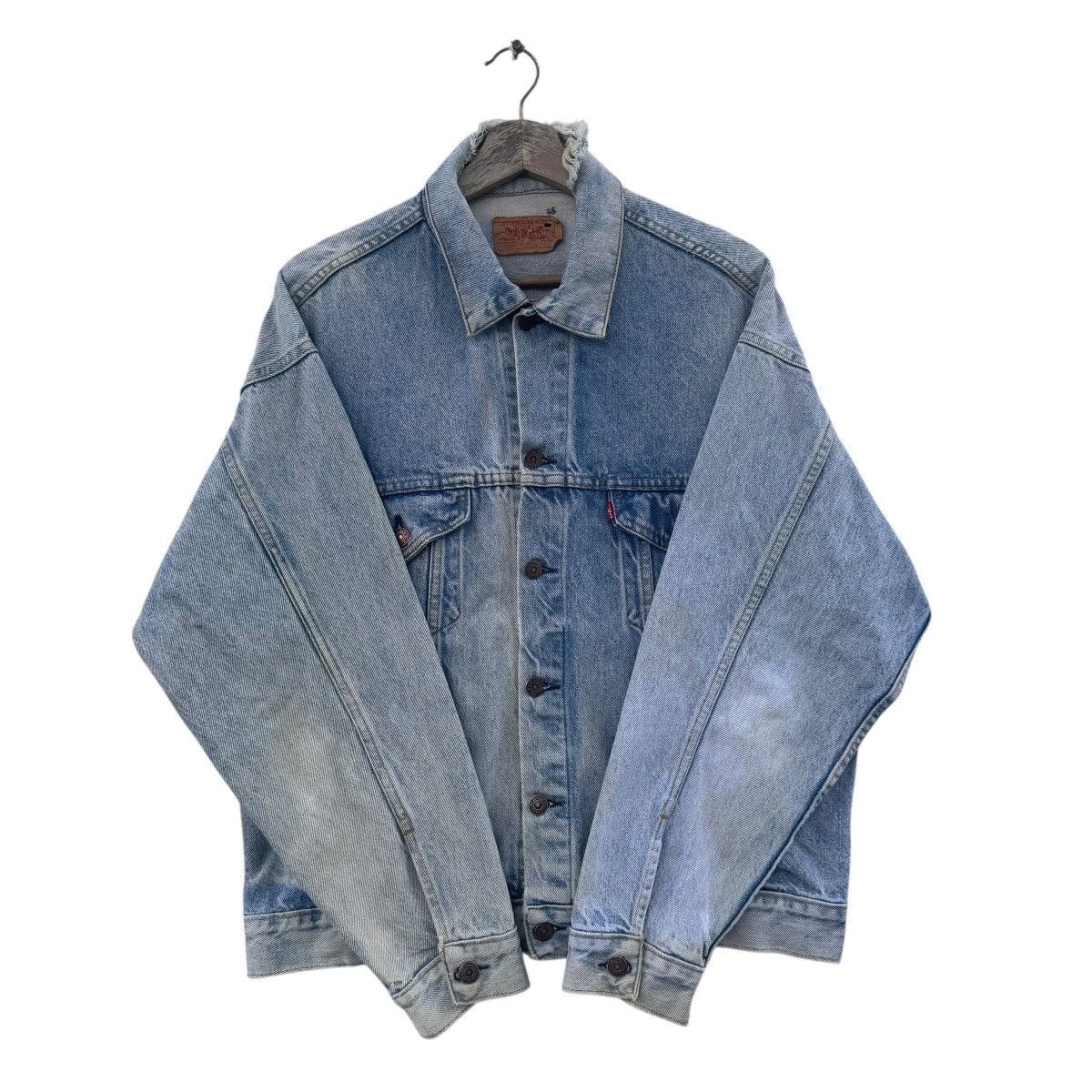 Levi's 80s Levis Denim Trucker Jacket Size US M / EU 48-50 / 2 - 4 Thumbnail