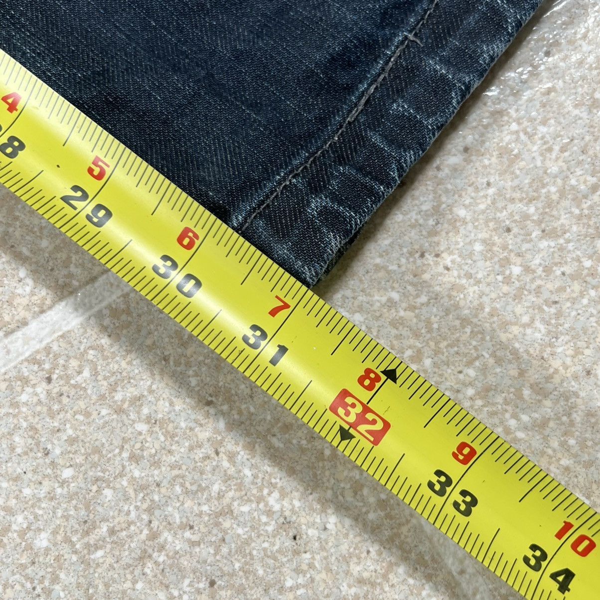 Voi Jeans Vtg VOI Jeans Y2K Denim Evisu Style Pockets Pants sz 28x31 Size US 28 / EU 44 - 13 Thumbnail
