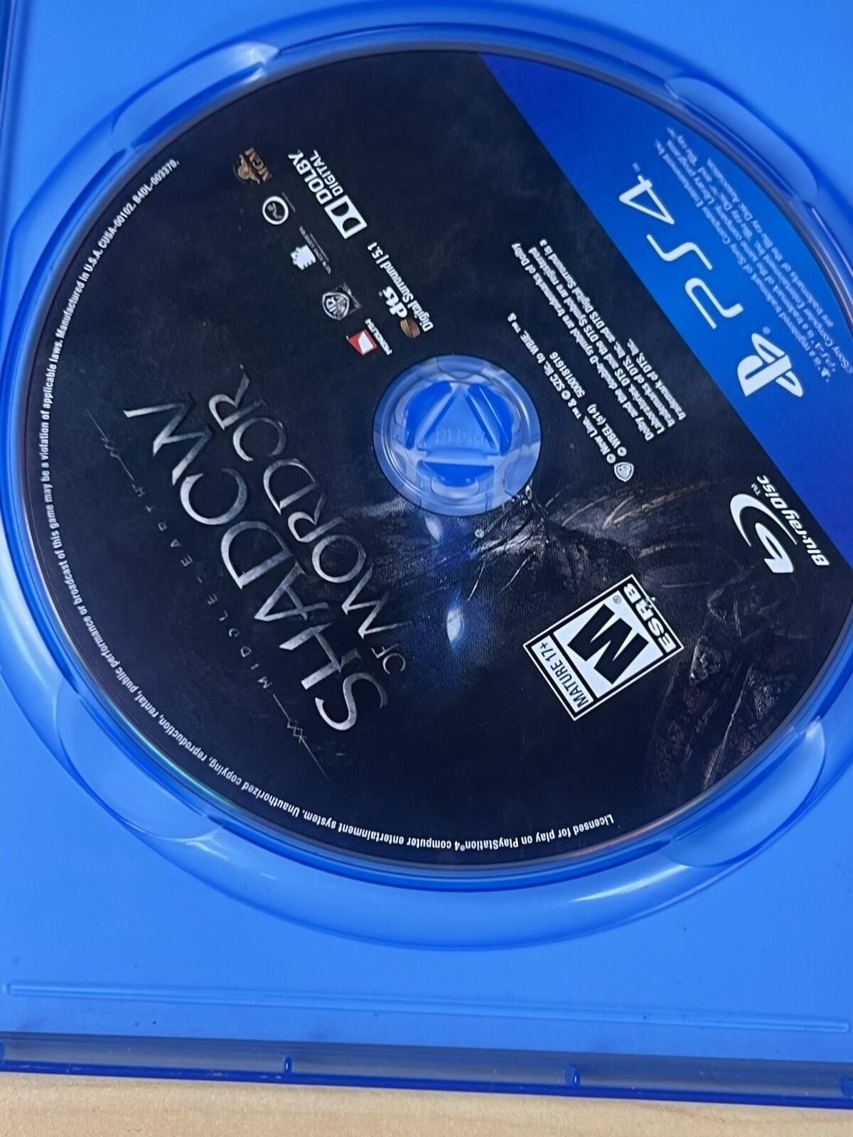 Other Middle Earth: Shadow of Mordor Sony Playstation 4, 2014 PS4 Size ONE SIZE - 7 Thumbnail