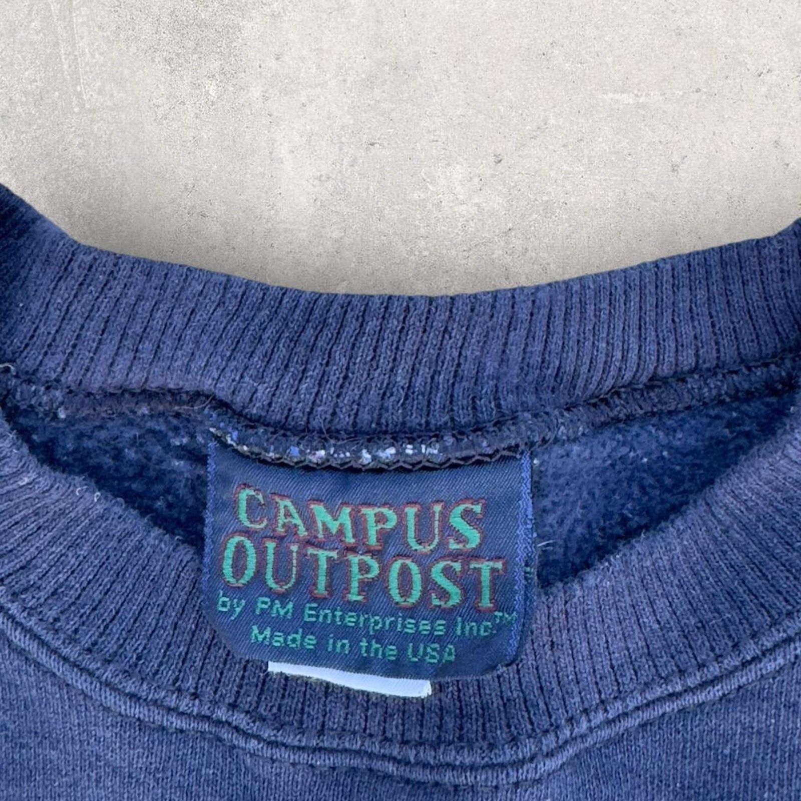Vintage 💛 Vintage Made in USA Michigan Crewneck 💙 Size US L / EU 52-54 / 3 - 4 Thumbnail