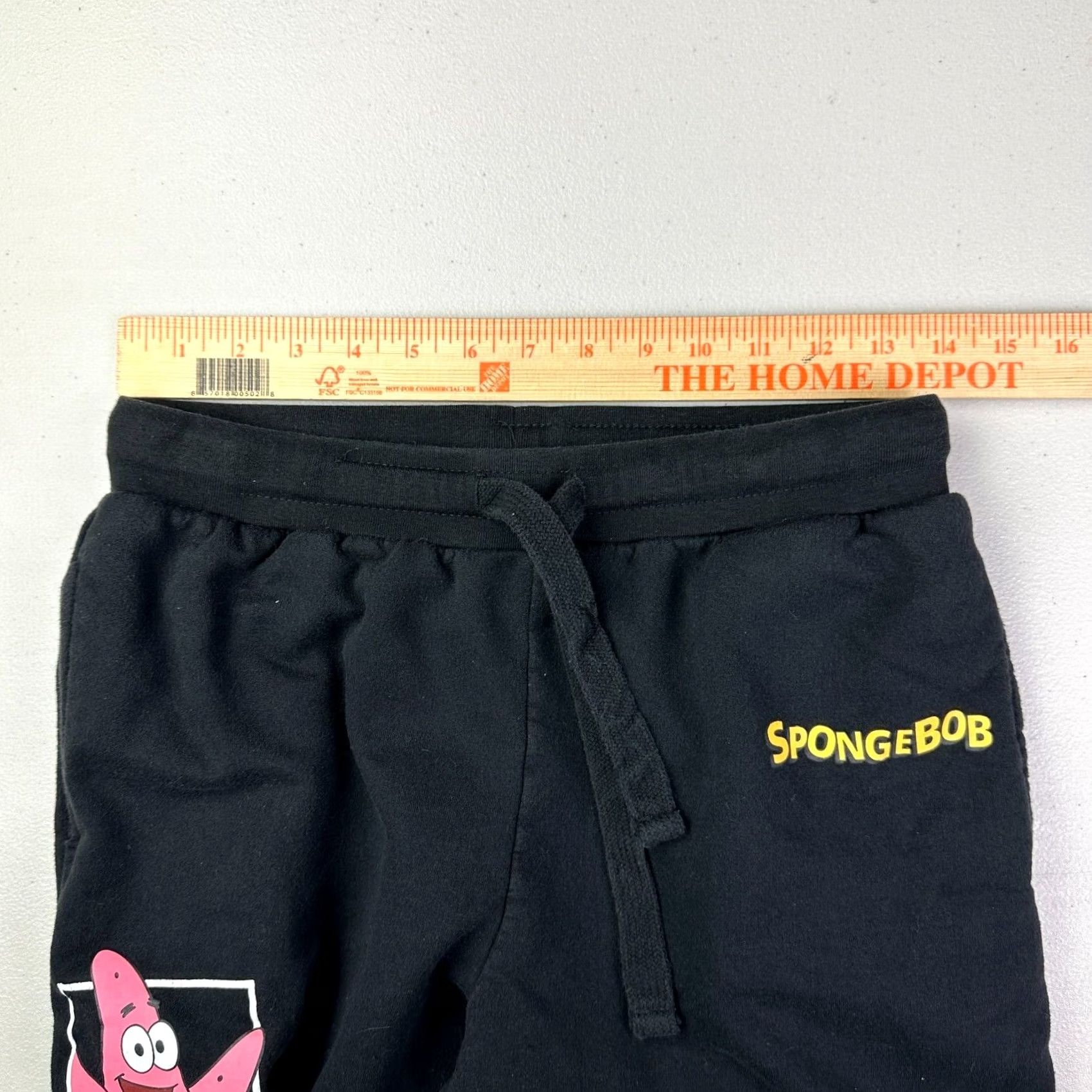 Nickelodeon VINTAGE Spongebob Squarepants Sweatpants Women M Black Cotton/Polyester NickeloDean? Size 32" / US 10 / IT 46 - 6 Thumbnail