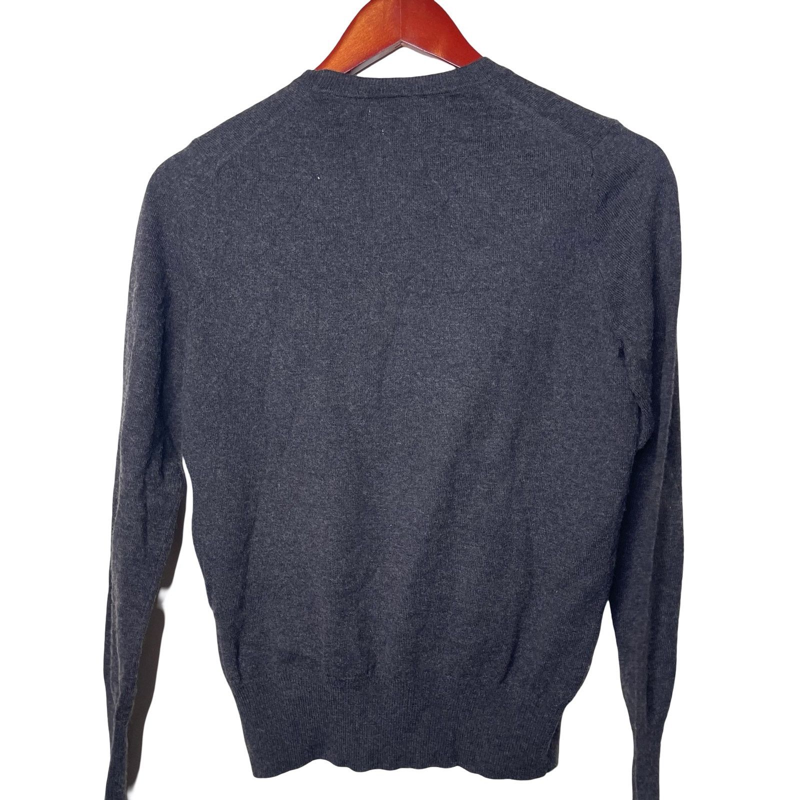 Isabel Marant Isabel Marat Etolie grey cotton wool basic pullover knit top Size S / US 4 / IT 40 - 2 Thumbnail