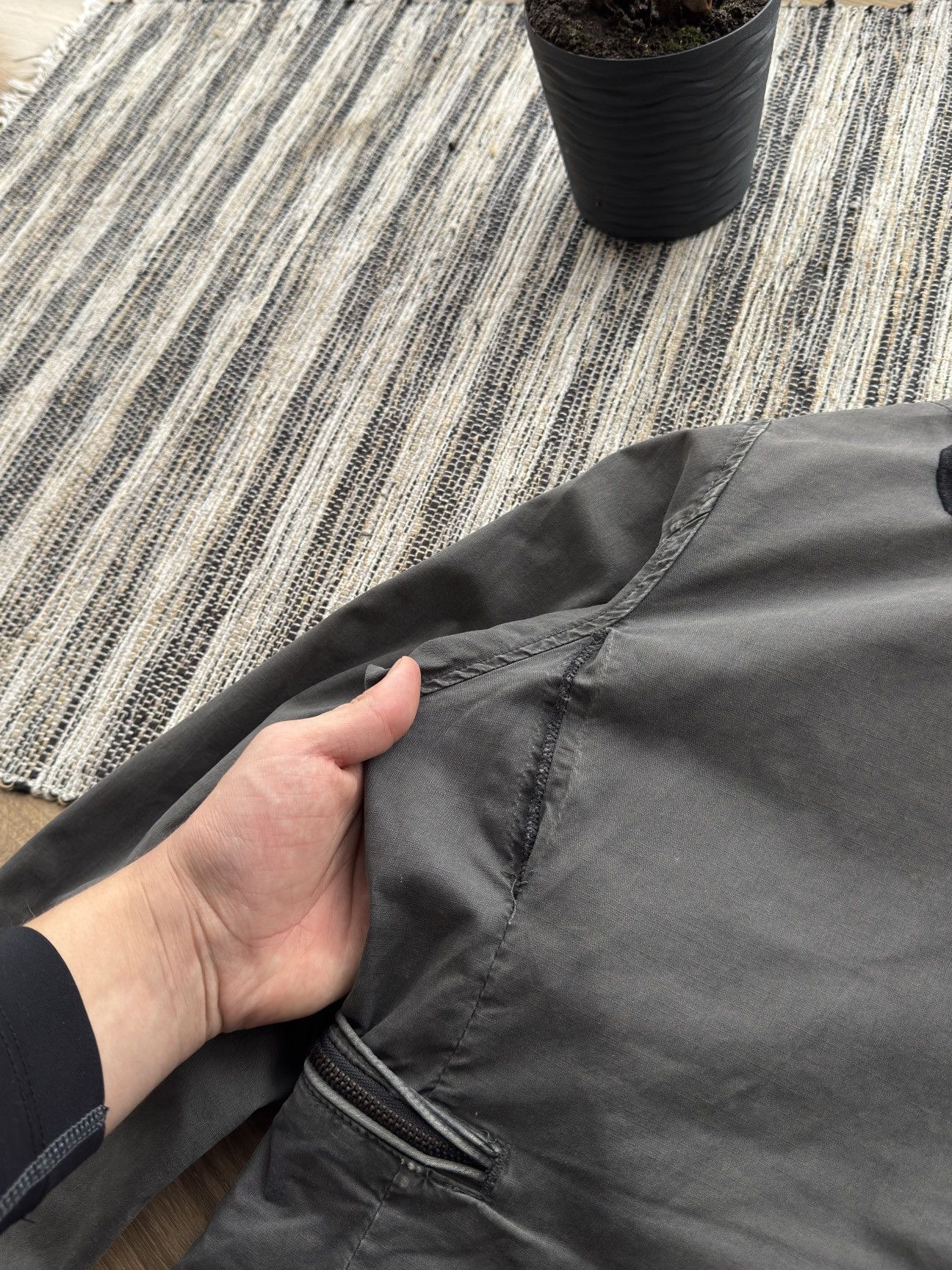 G-Star Vintage G Star Raw Military Gray Army Pocket Zip Jacket L Size US L / EU 52-54 / 3 - 17 Thumbnail