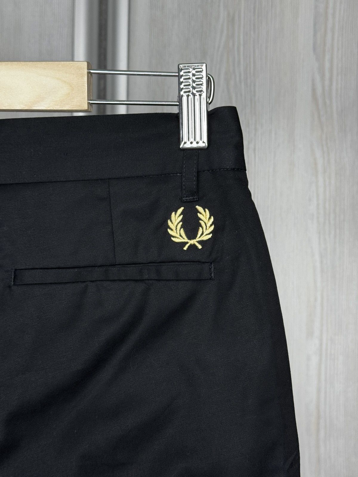 Fred Perry Fred Perry Classic Twill Short Black Size US 28 / EU 44 - 7 Thumbnail